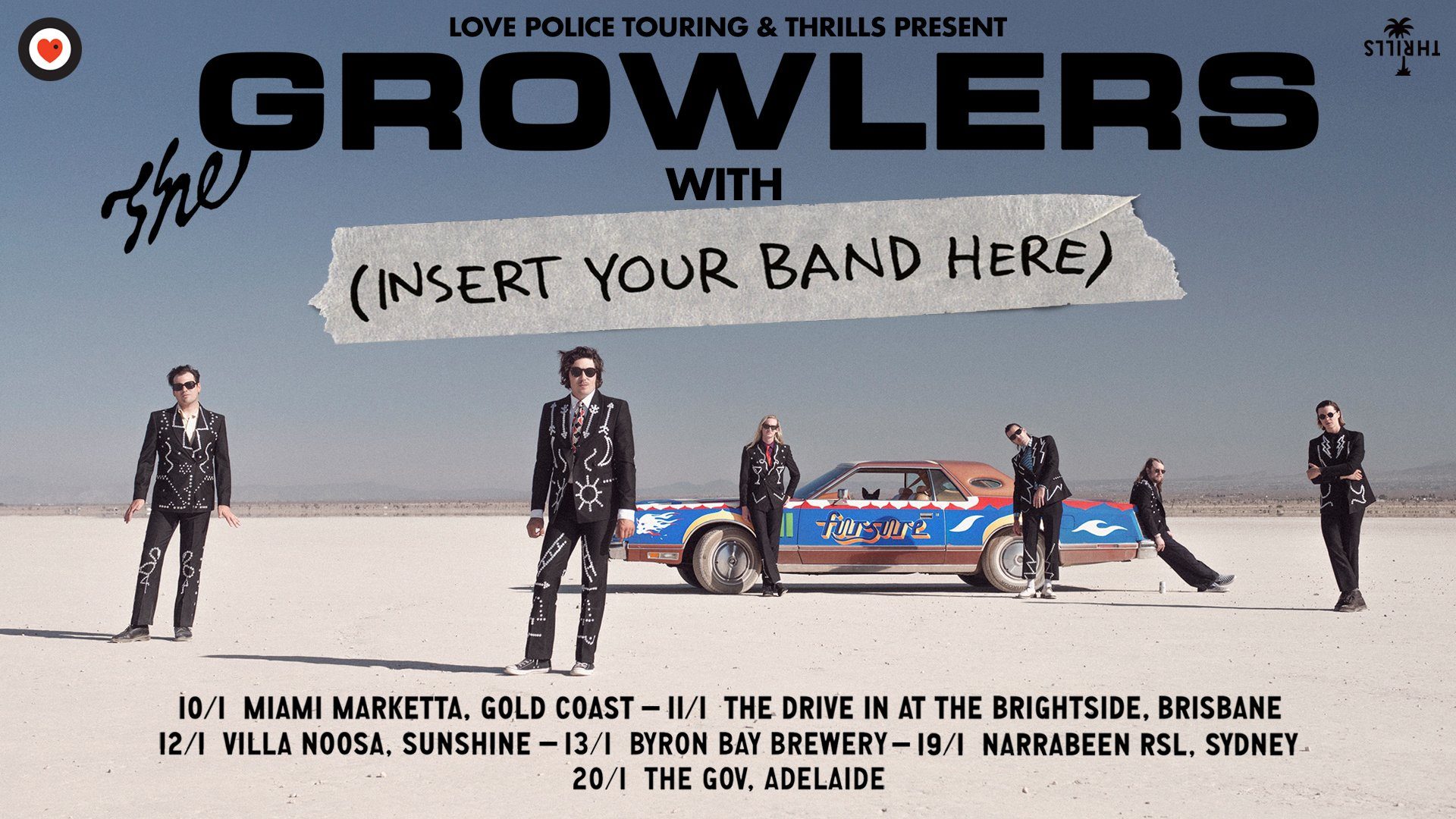 Share The Stage With The Growlers