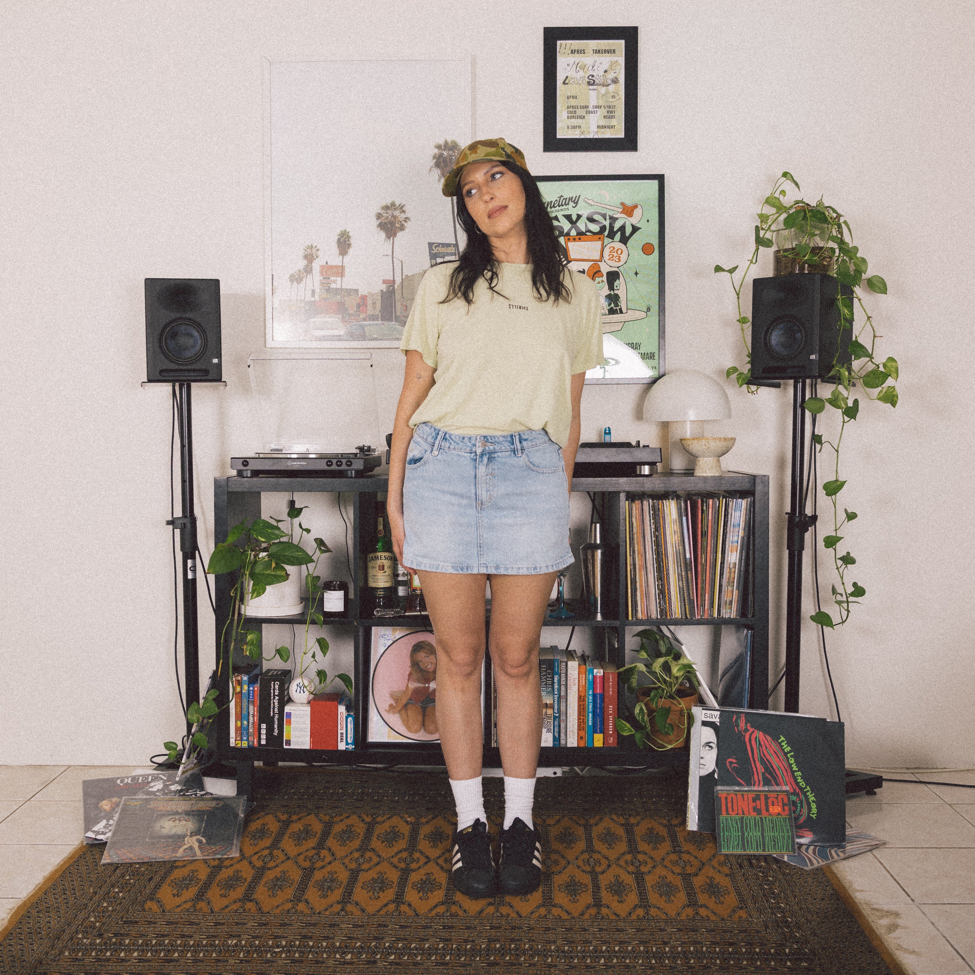 Womens Denim Skirts