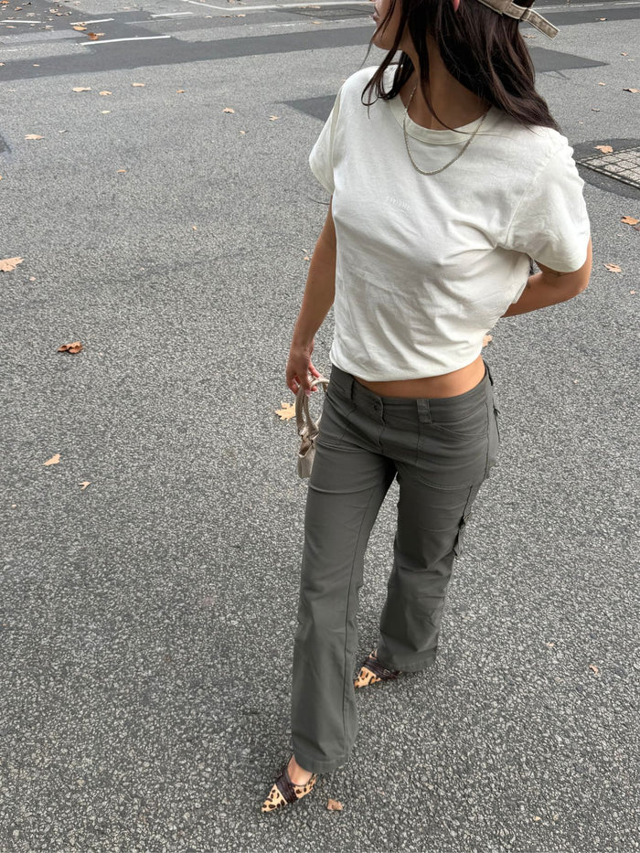 Jordana Low Rise Pant - Tarmac