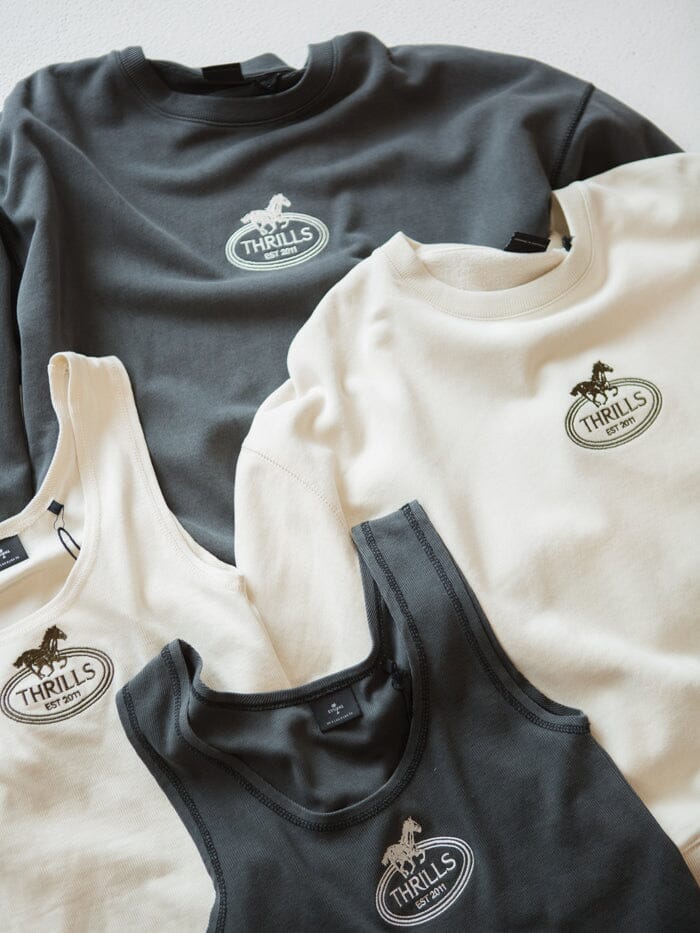 Chariot Oval Singlet - Heritage White