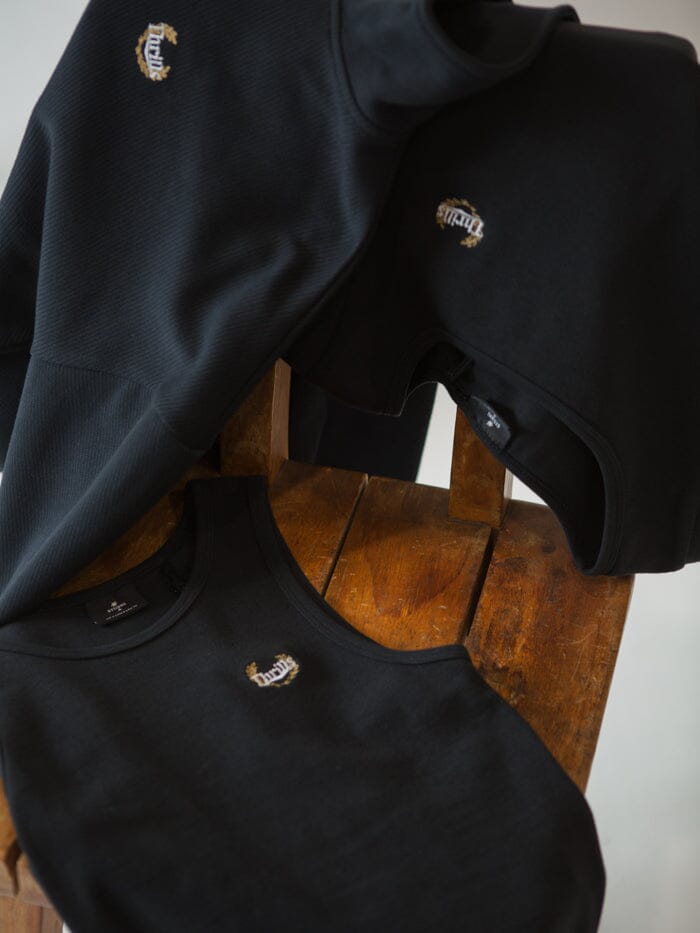 Animal House Cap Sleeve Tee - Washed Black