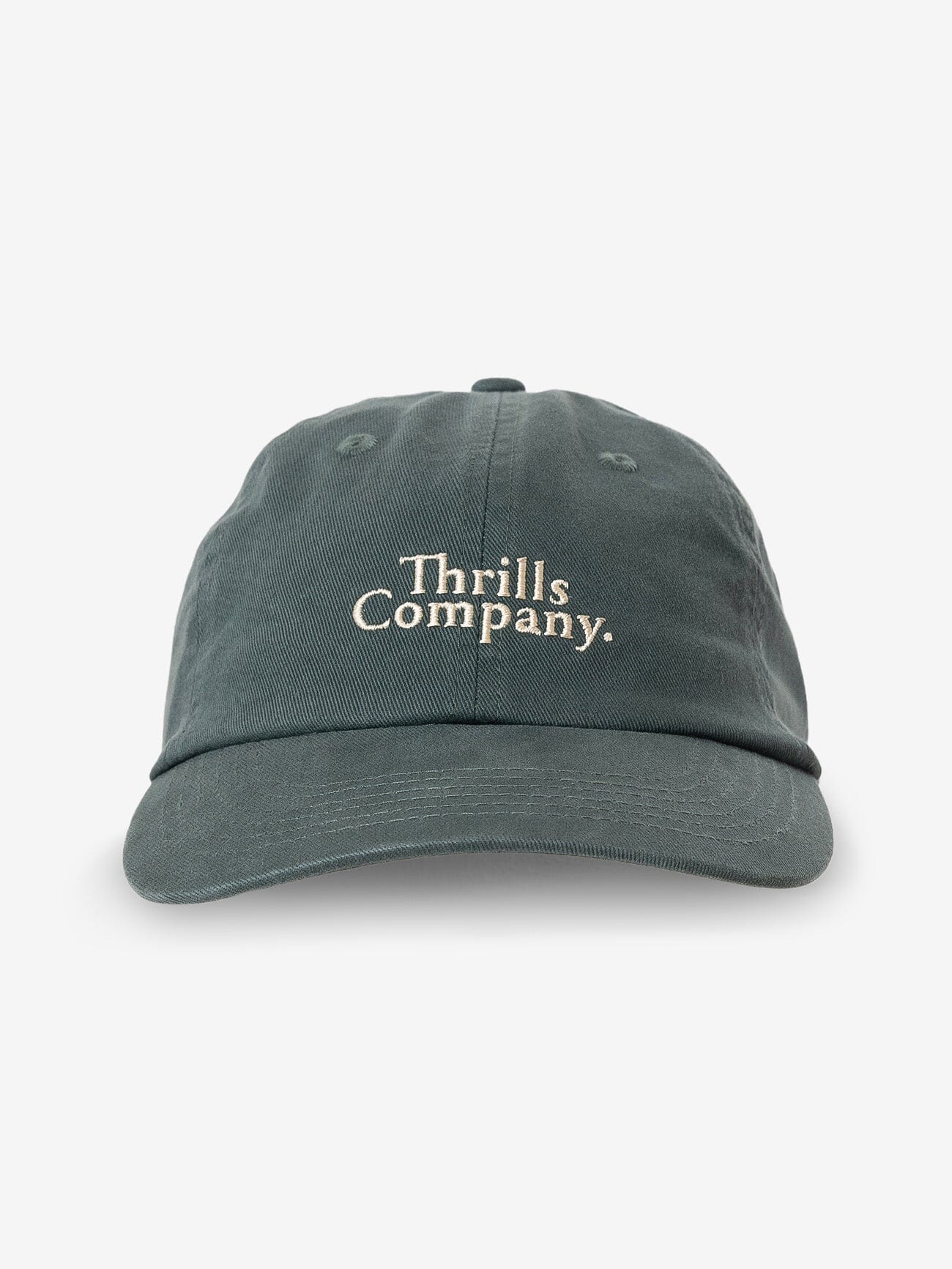 Constrasting Stack 6 Panel Cap - Jasper Green