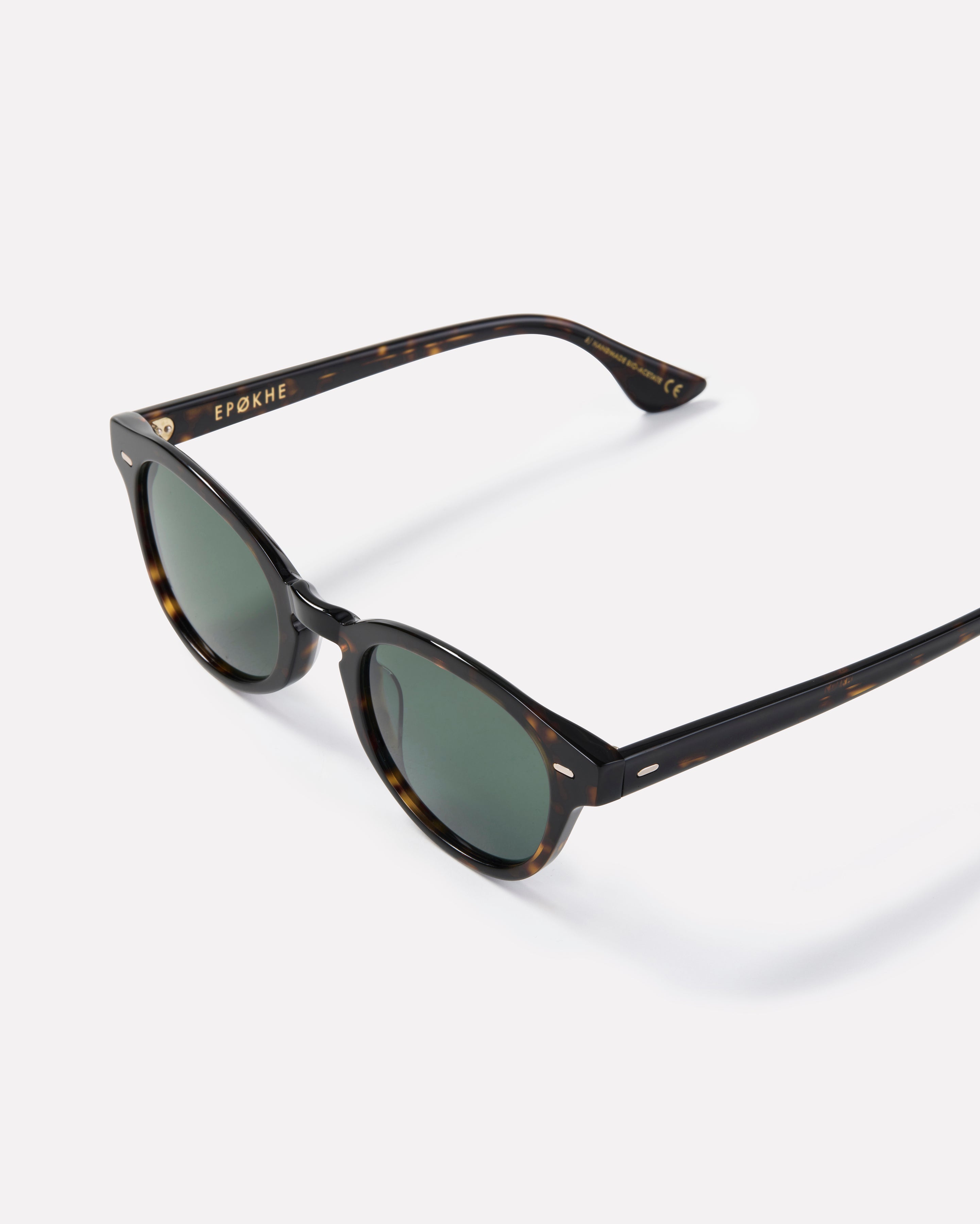 EPOKHE Coil - Dark Tortoise Polished / Green Polarized