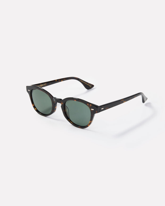 EPOKHE Coil - Dark Tortoise Polished / Green Polarized
