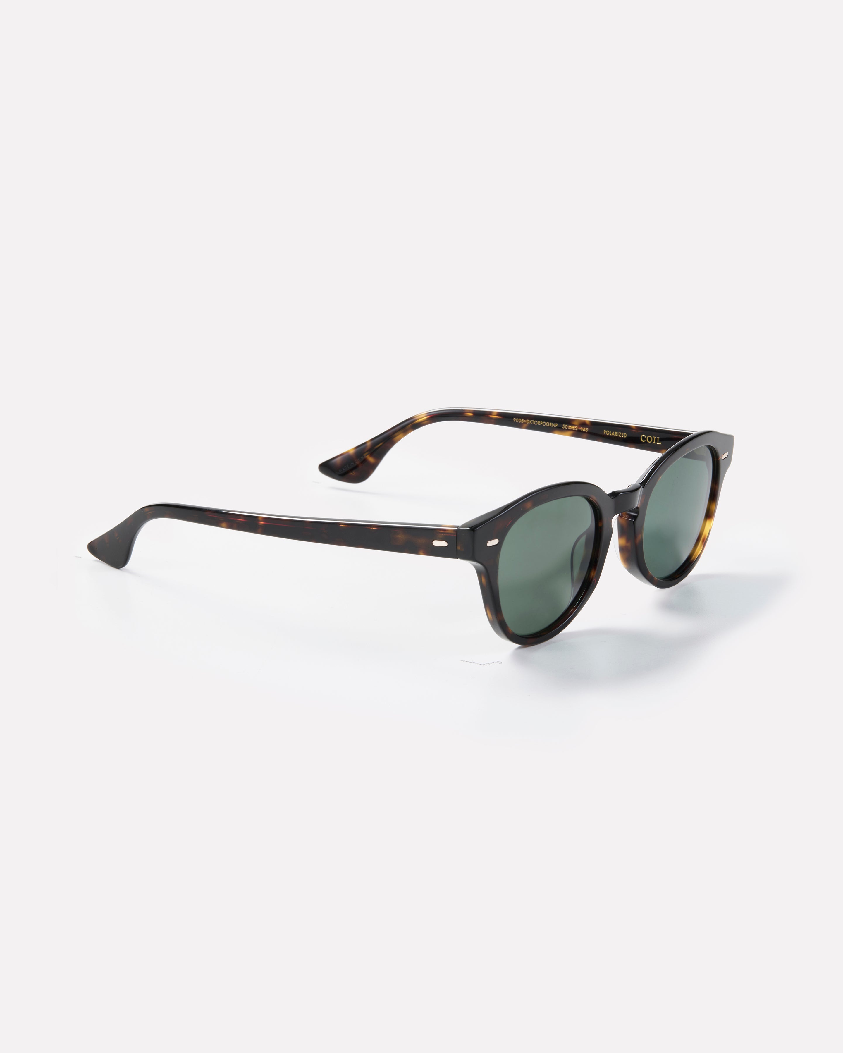 EPOKHE Coil - Dark Tortoise Polished / Green Polarized