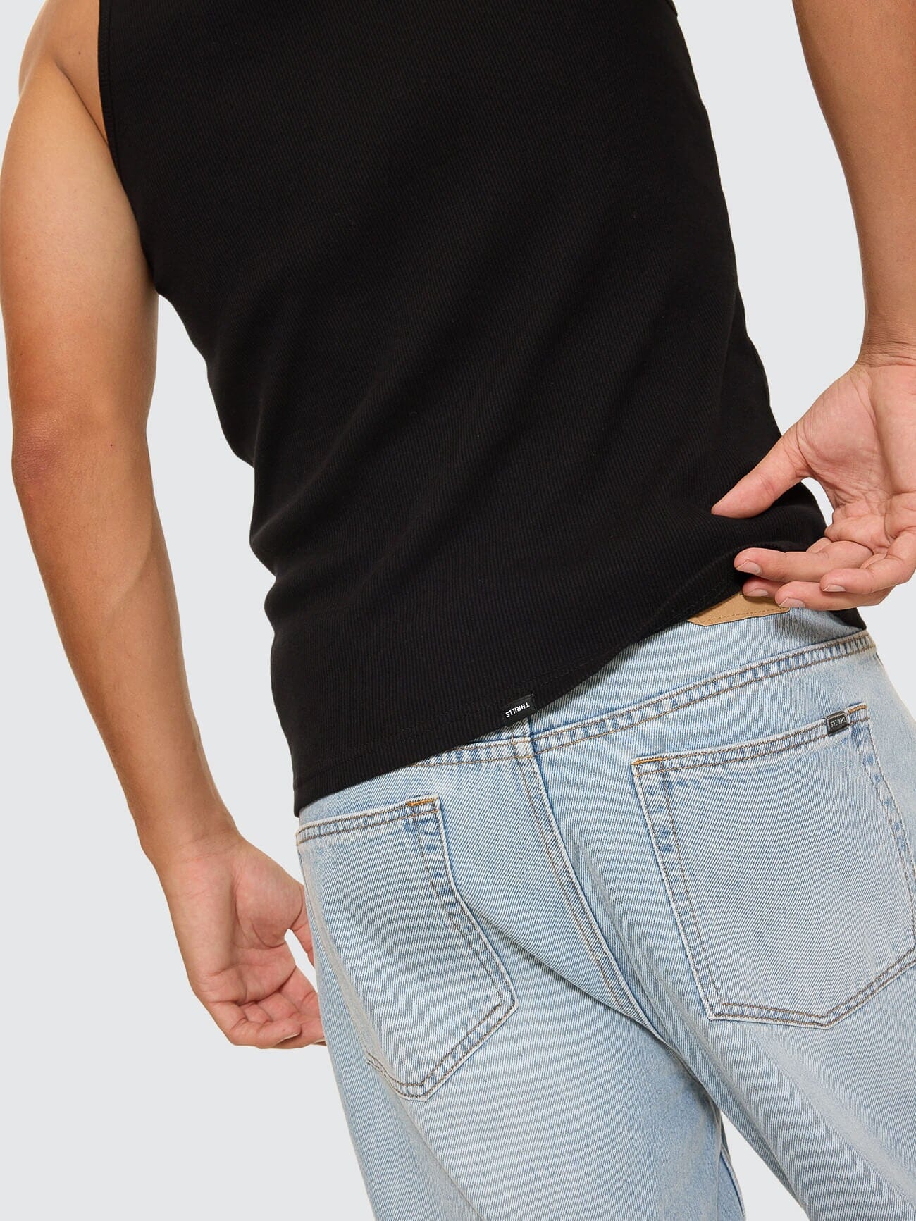 Endless Rib Tank - Black