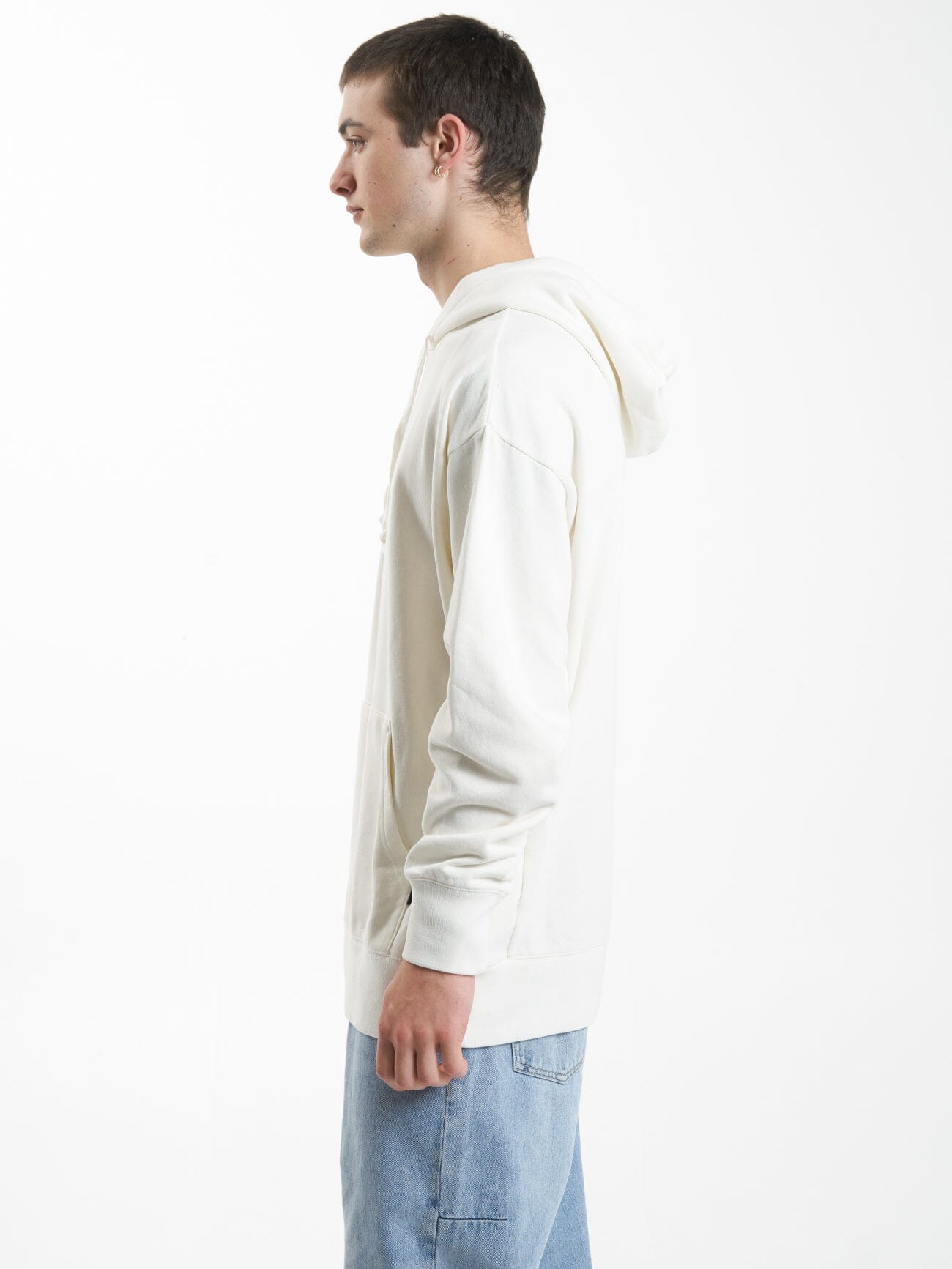Minimal Slouch Pull On Hood - Tofu