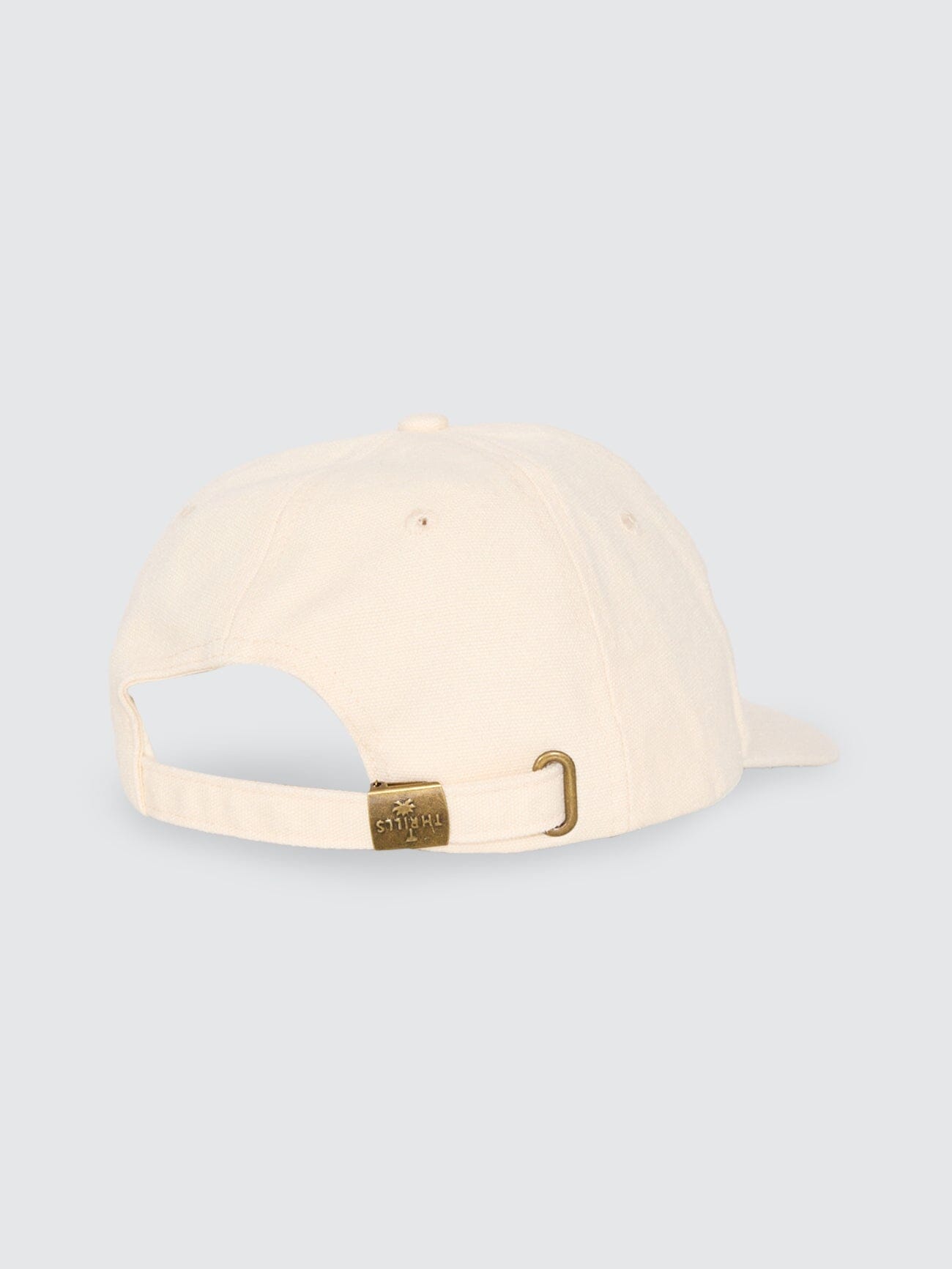 Minimal Thrills 6 Panel Cap - Heritage White