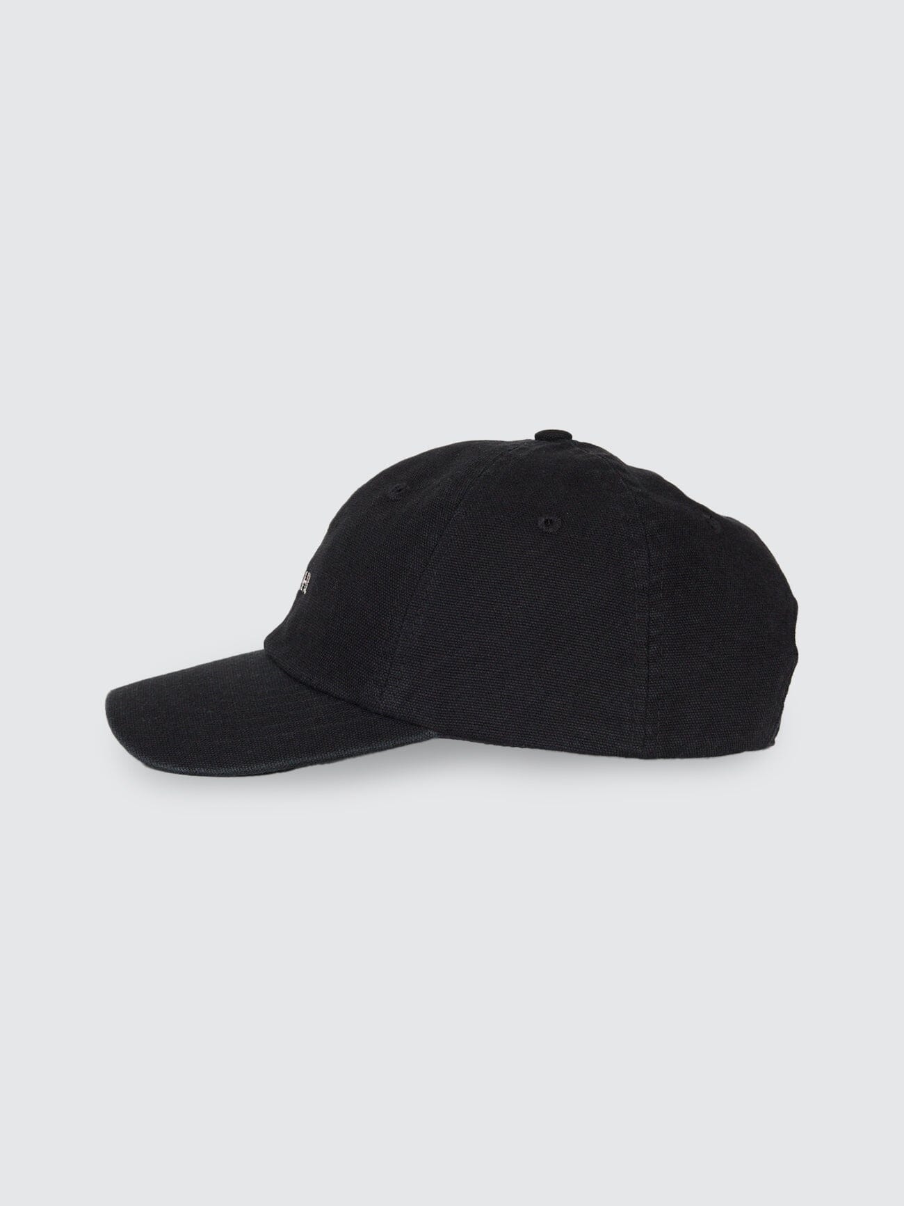 Minimal Thrills 6 Panel Cap - Washed Black