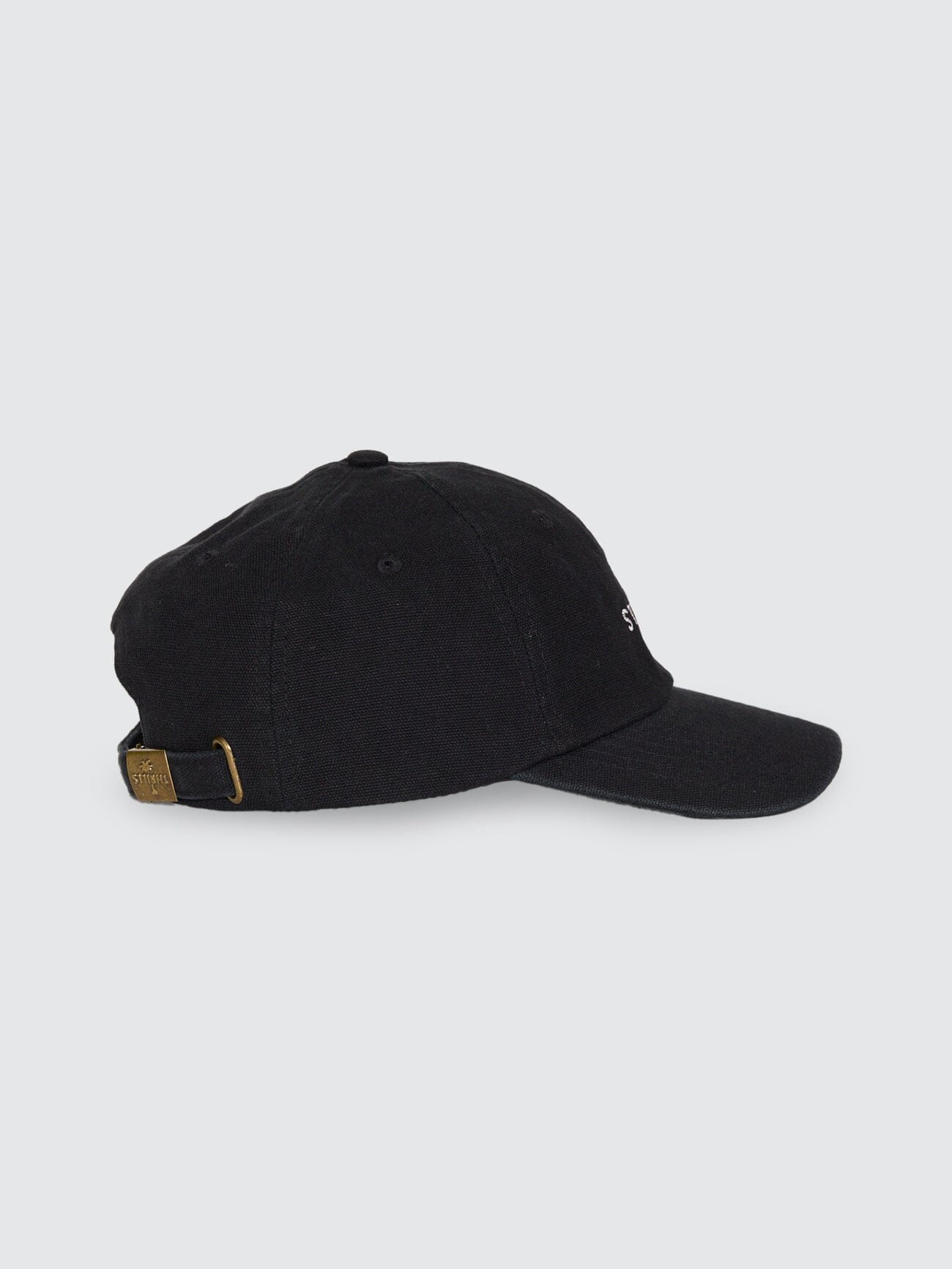Minimal Thrills 6 Panel Cap - Washed Black