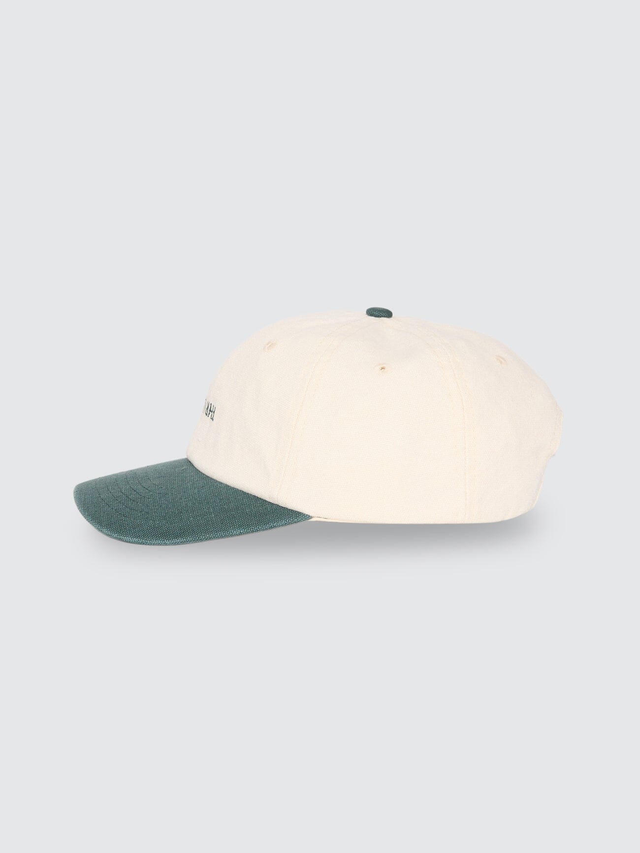 Minimal Thrills 6 Panel Cap - Deep Forest - Tofu