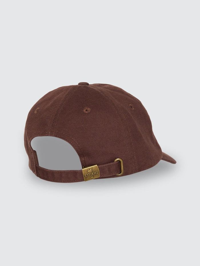 Minimal Thrills Dad Hat - Postal Brown