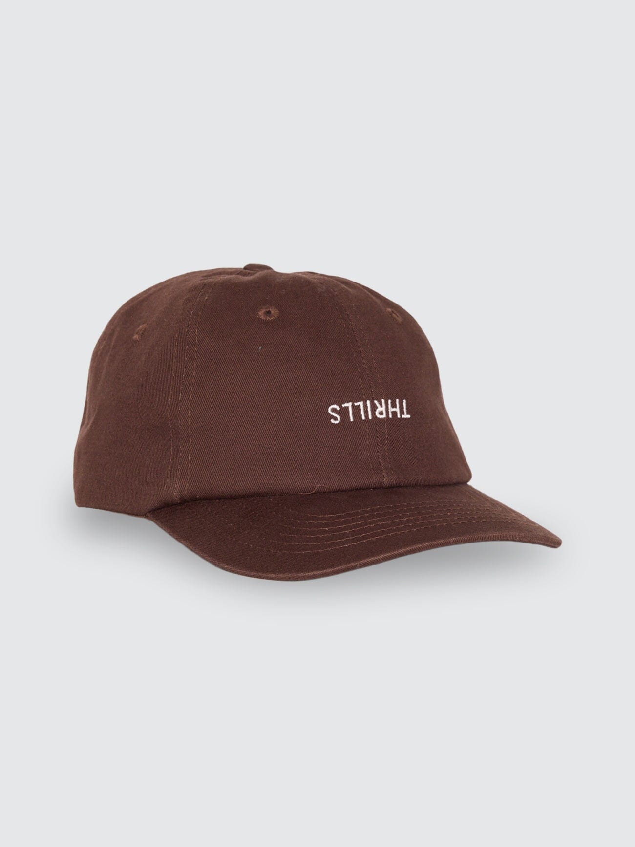 Minimal Thrills Dad Hat - Postal Brown