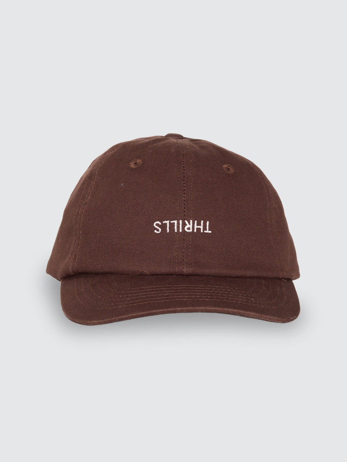 Minimal Thrills Dad Hat - Postal Brown