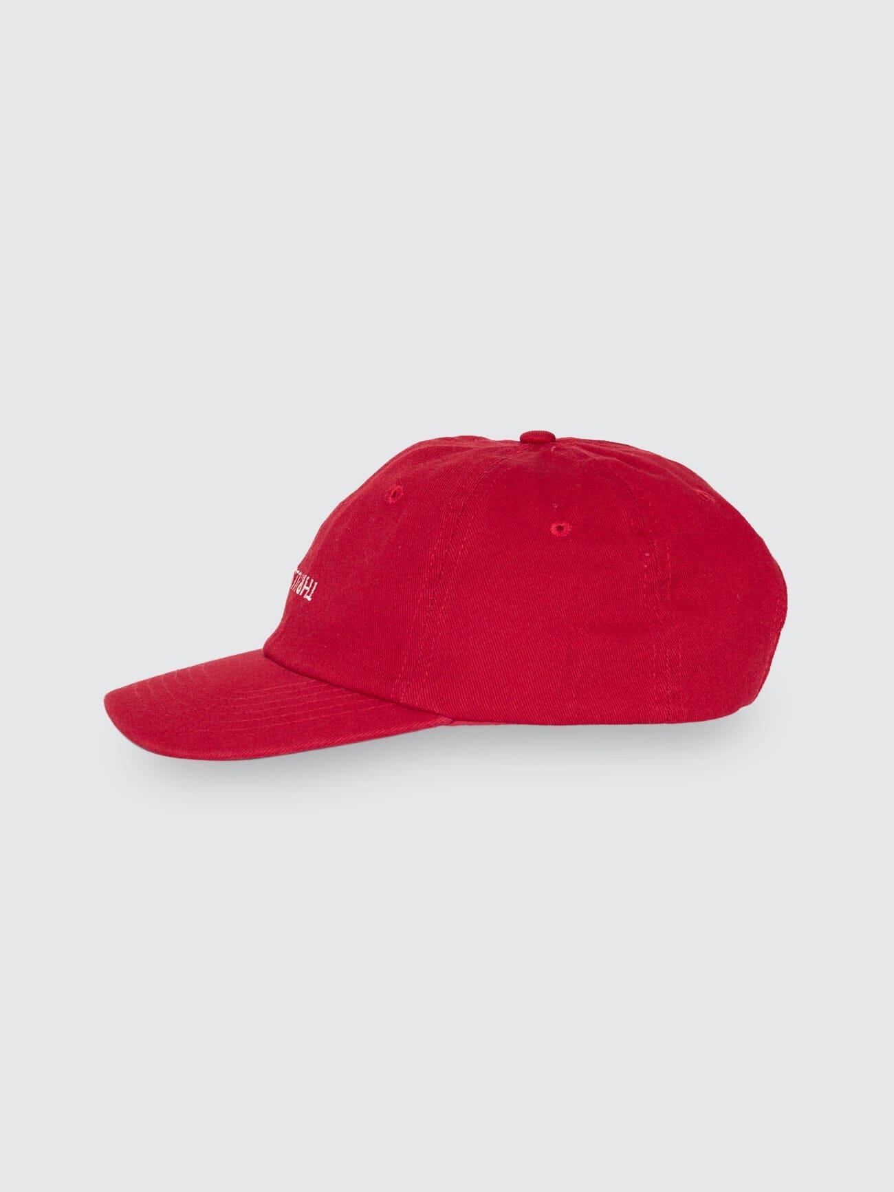 Minimal Thrills Dad Hat - True Red