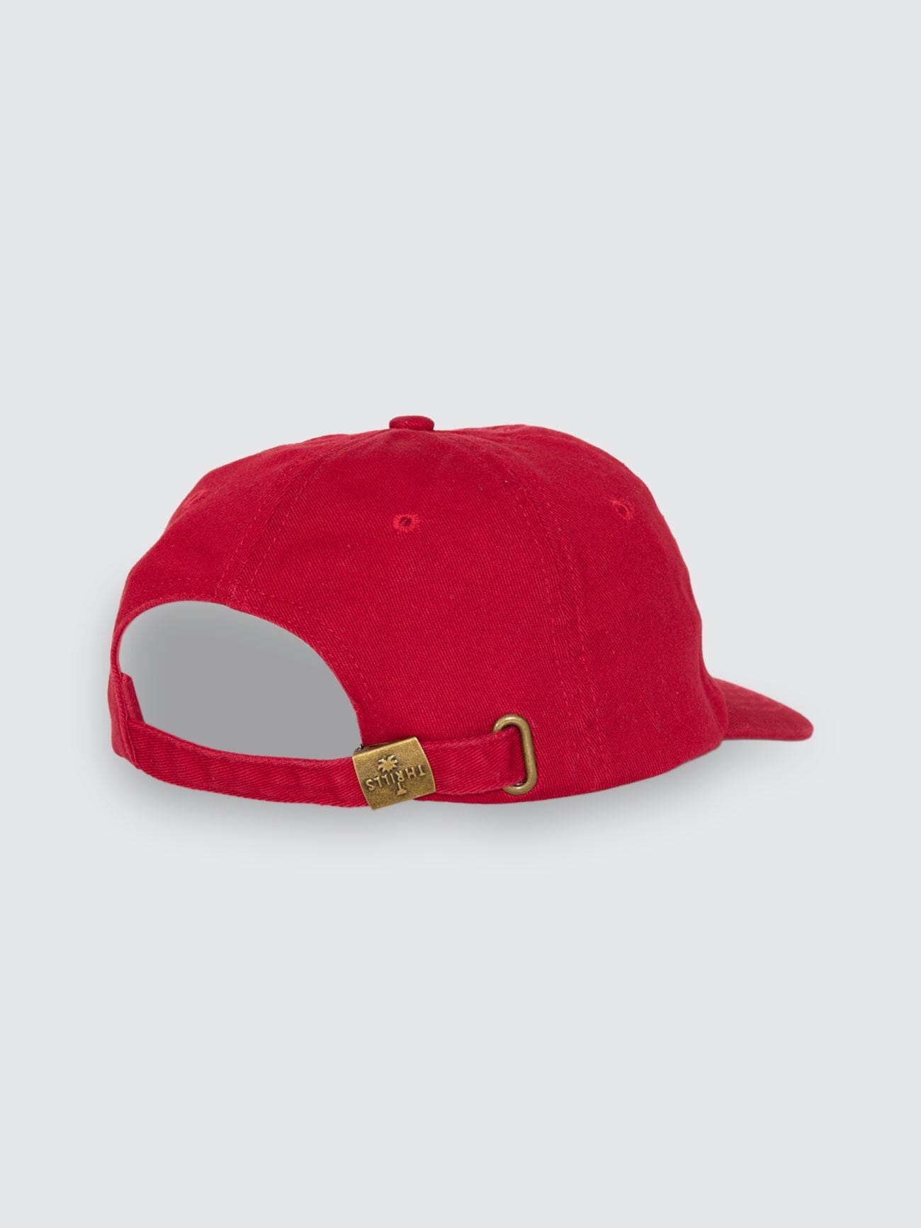 Minimal Thrills Dad Hat - True Red