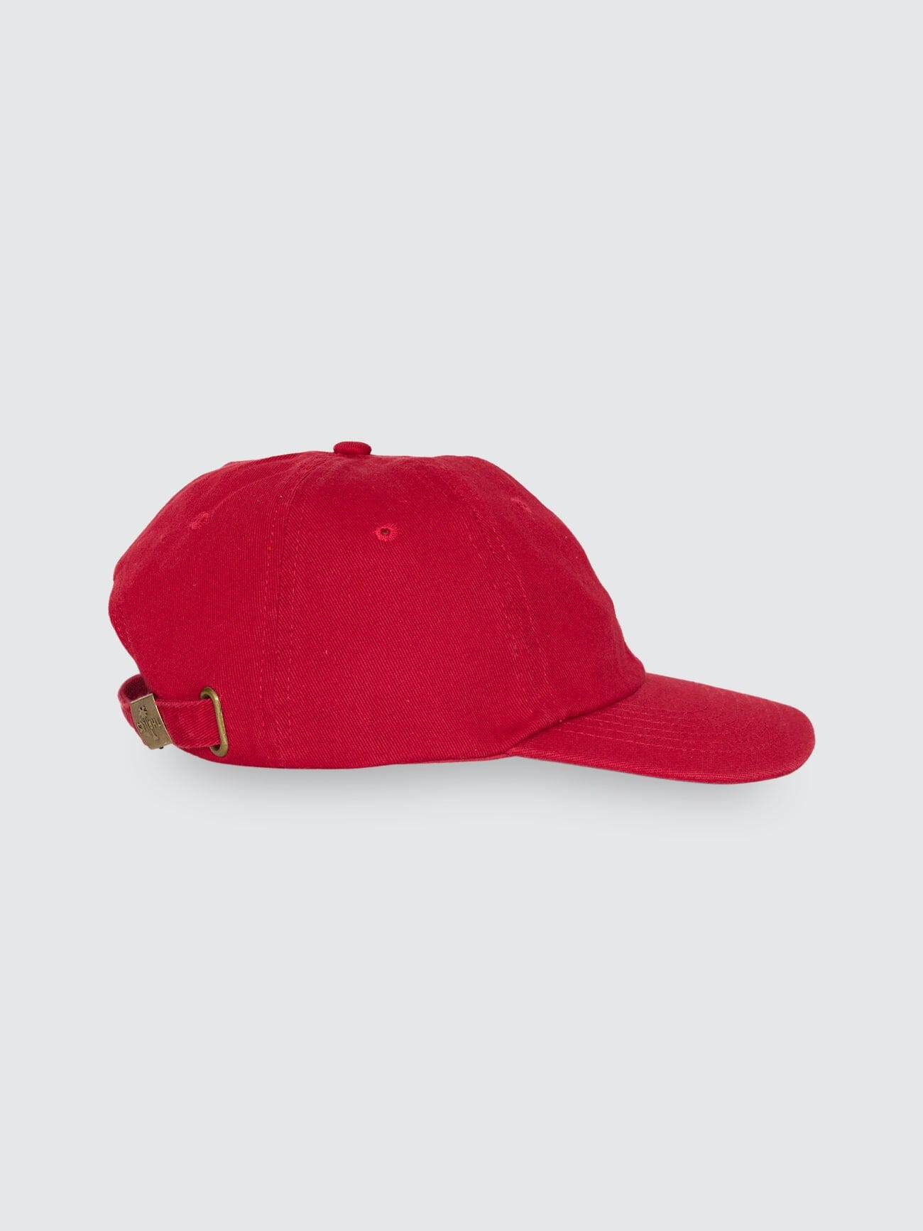 Minimal Thrills Dad Hat - True Red