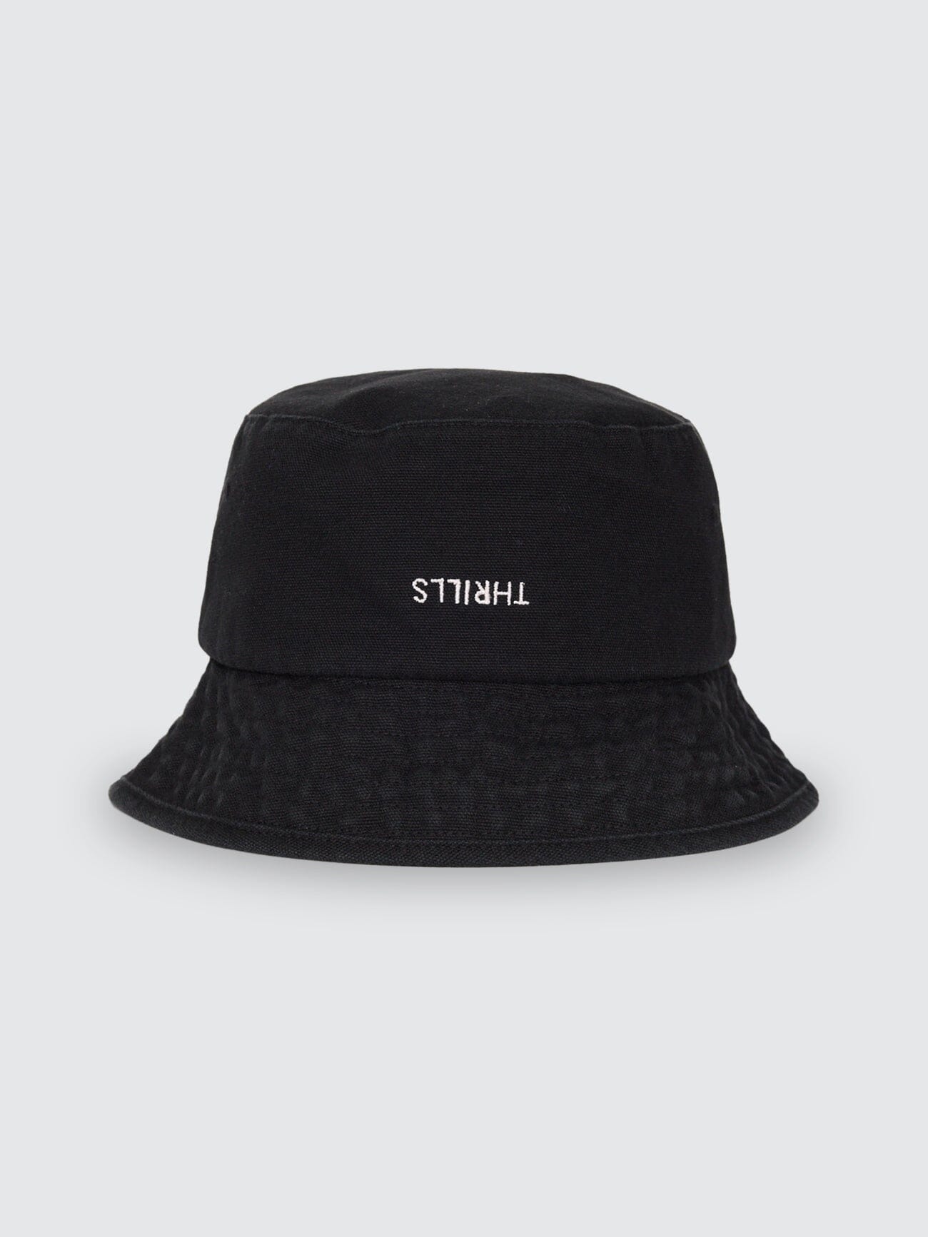 Minimal Thrills Bucket Hat - Washed Black