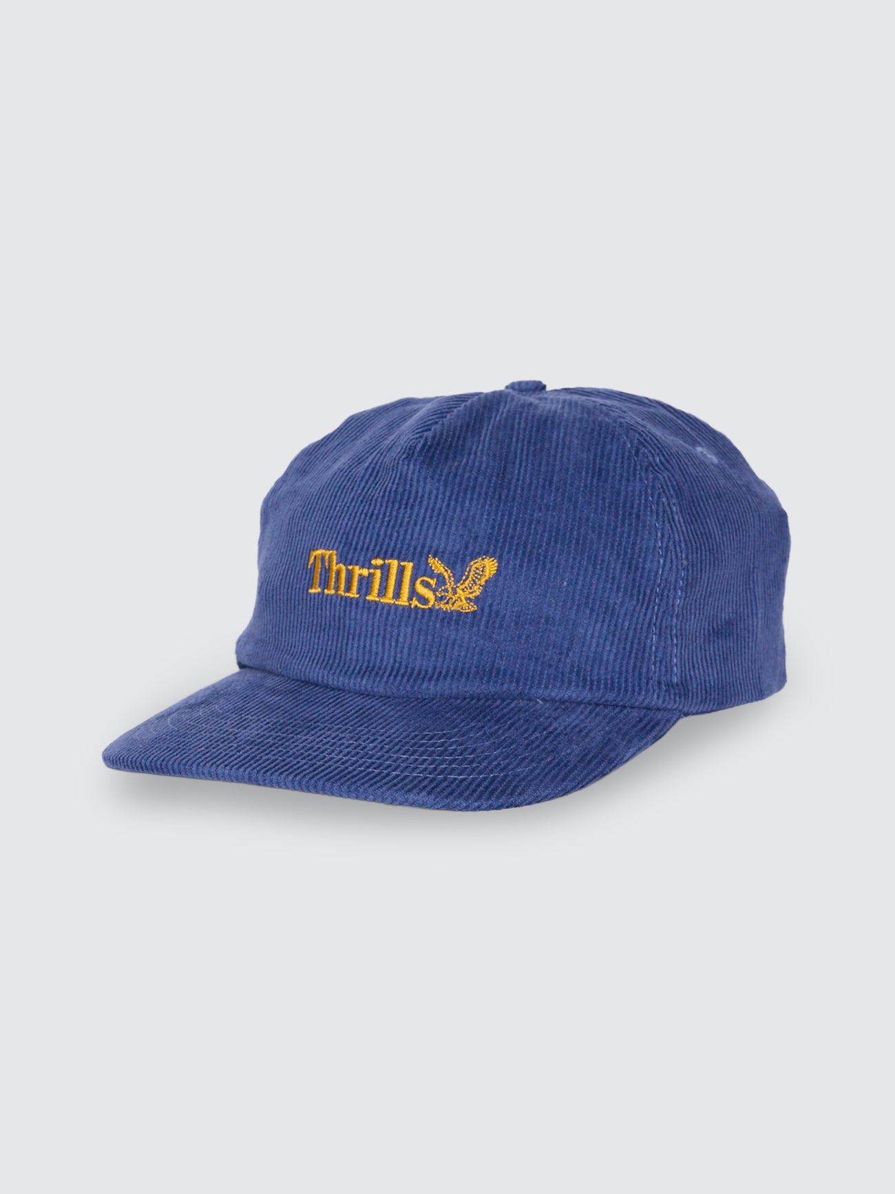 Thrills Workwear 5 Panel Cap - Estate Blue
