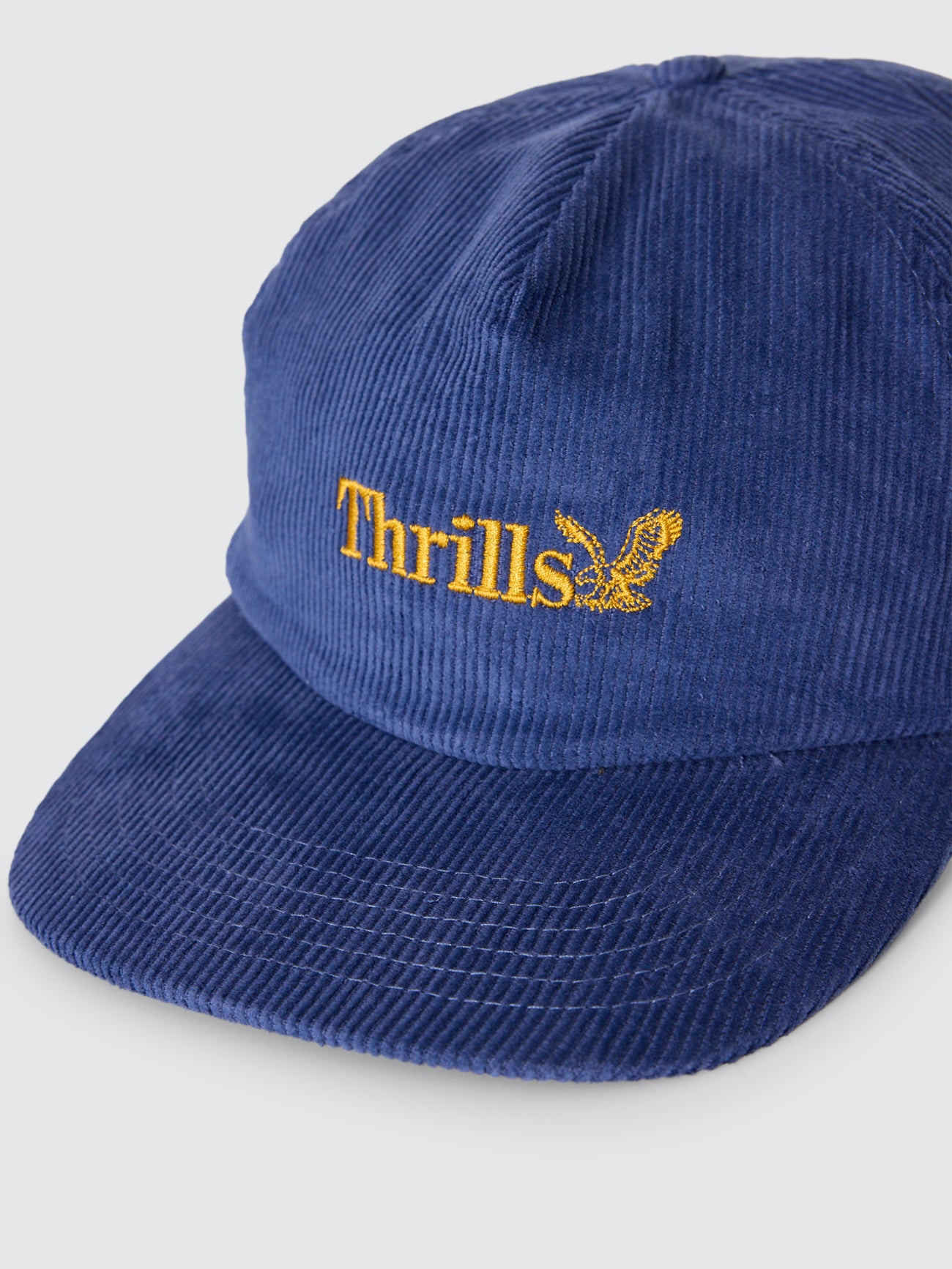 Thrills Workwear 5 Panel Cap - Estate Blue