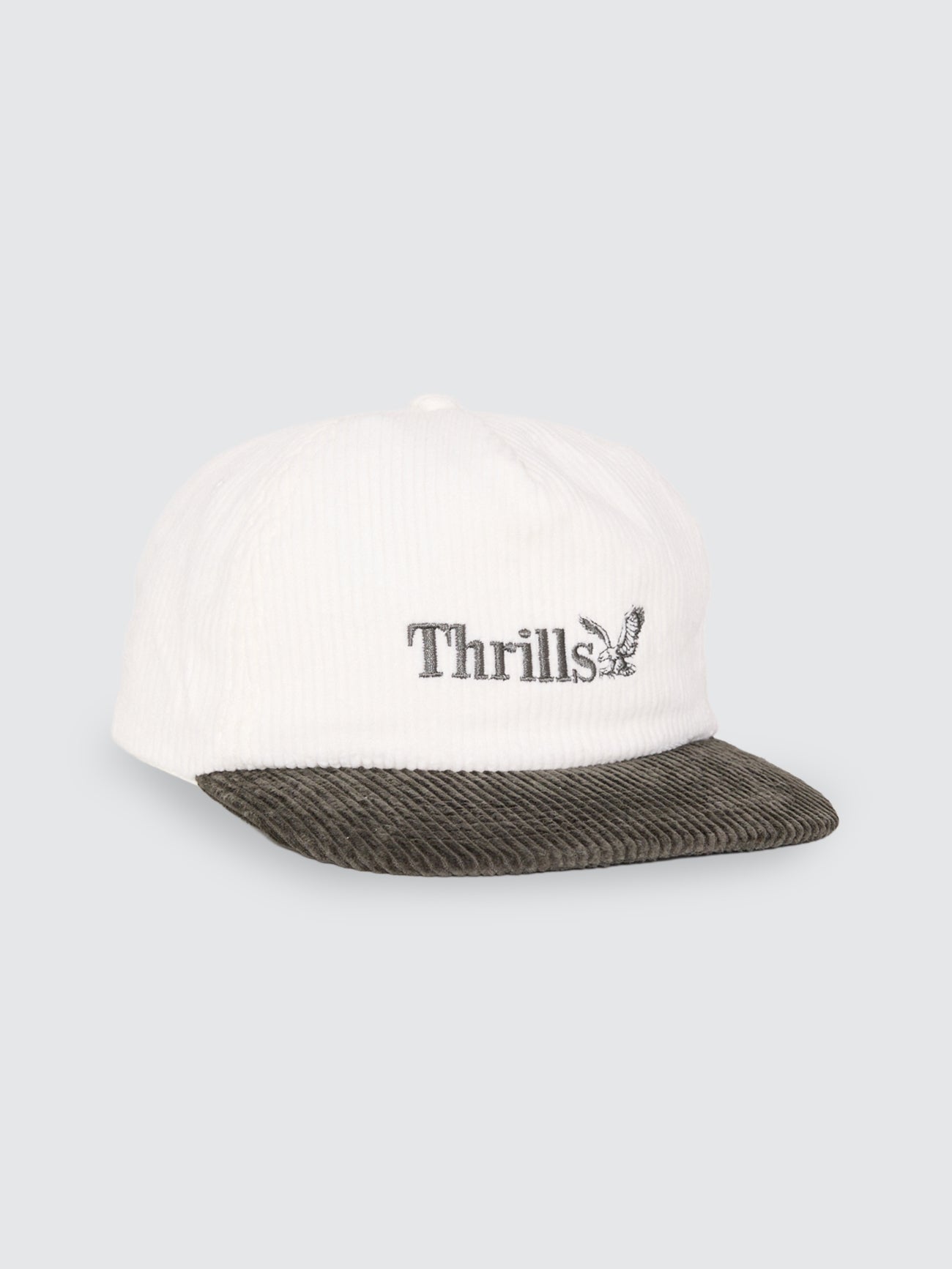 Thrills Workwear 5 Panel Cap - Deep Forest - Tofu