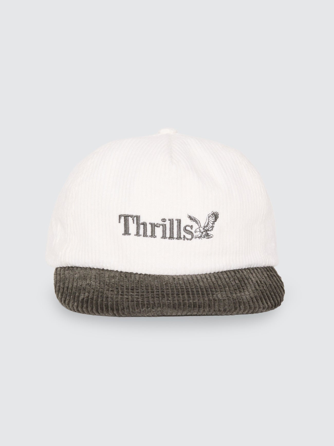 Thrills Workwear 5 Panel Cap - Deep Forest - Tofu
