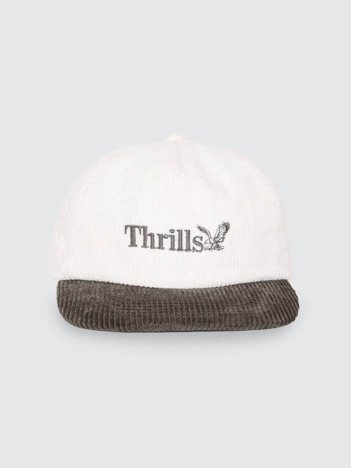 Thrills Workwear 5 Panel Cap - Deep Forest - Tofu