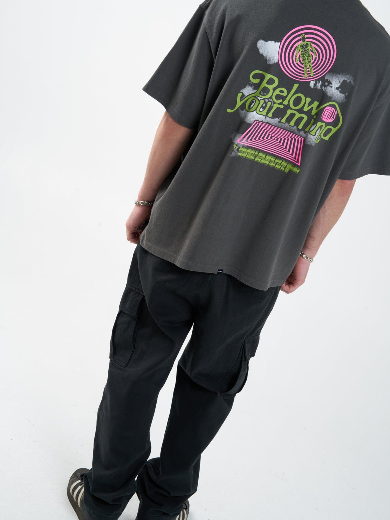 Cerebrum Oversized Fit Tee - Merch Black