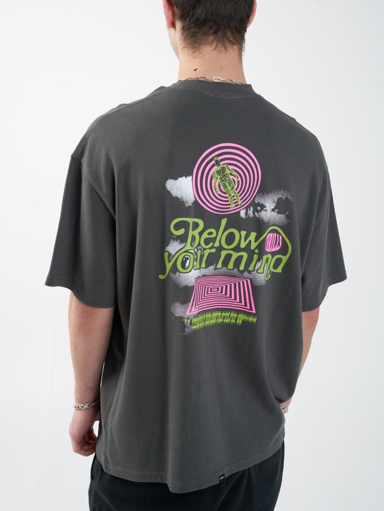 Cerebrum Oversized Fit Tee - Merch Black