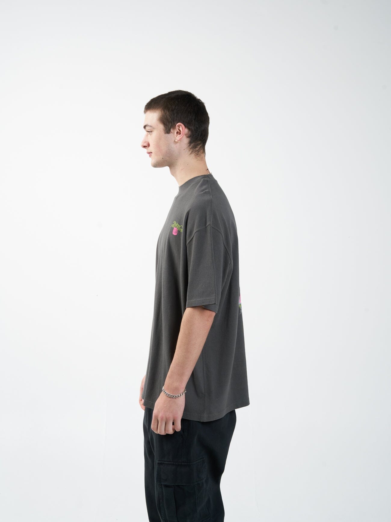 Cerebrum Oversized Fit Tee - Merch Black