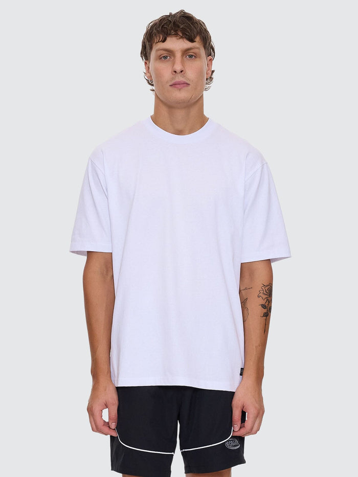 Thrills Military Oversize Fit Tee - White