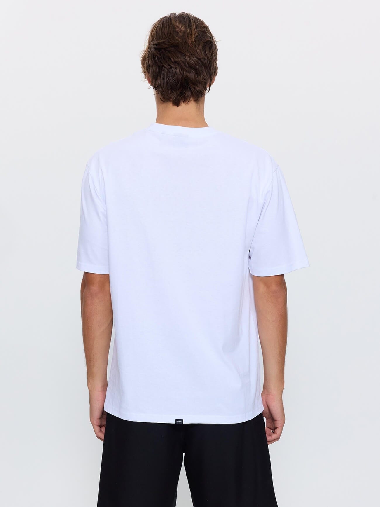 Thrills Military Oversize Fit Tee - White XS