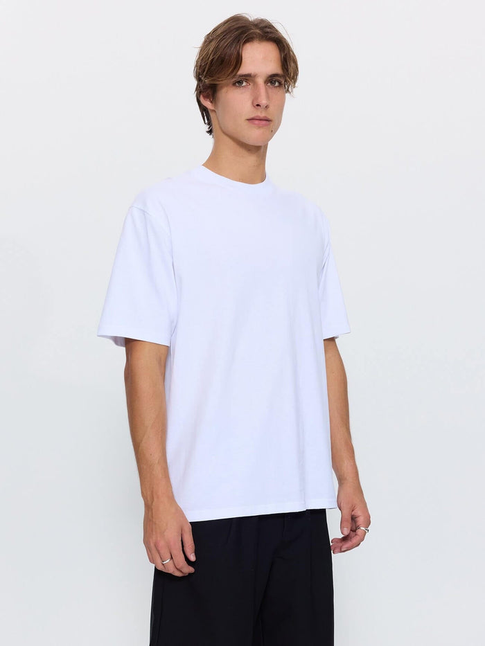 Thrills Military Oversize Fit Tee - White XS
