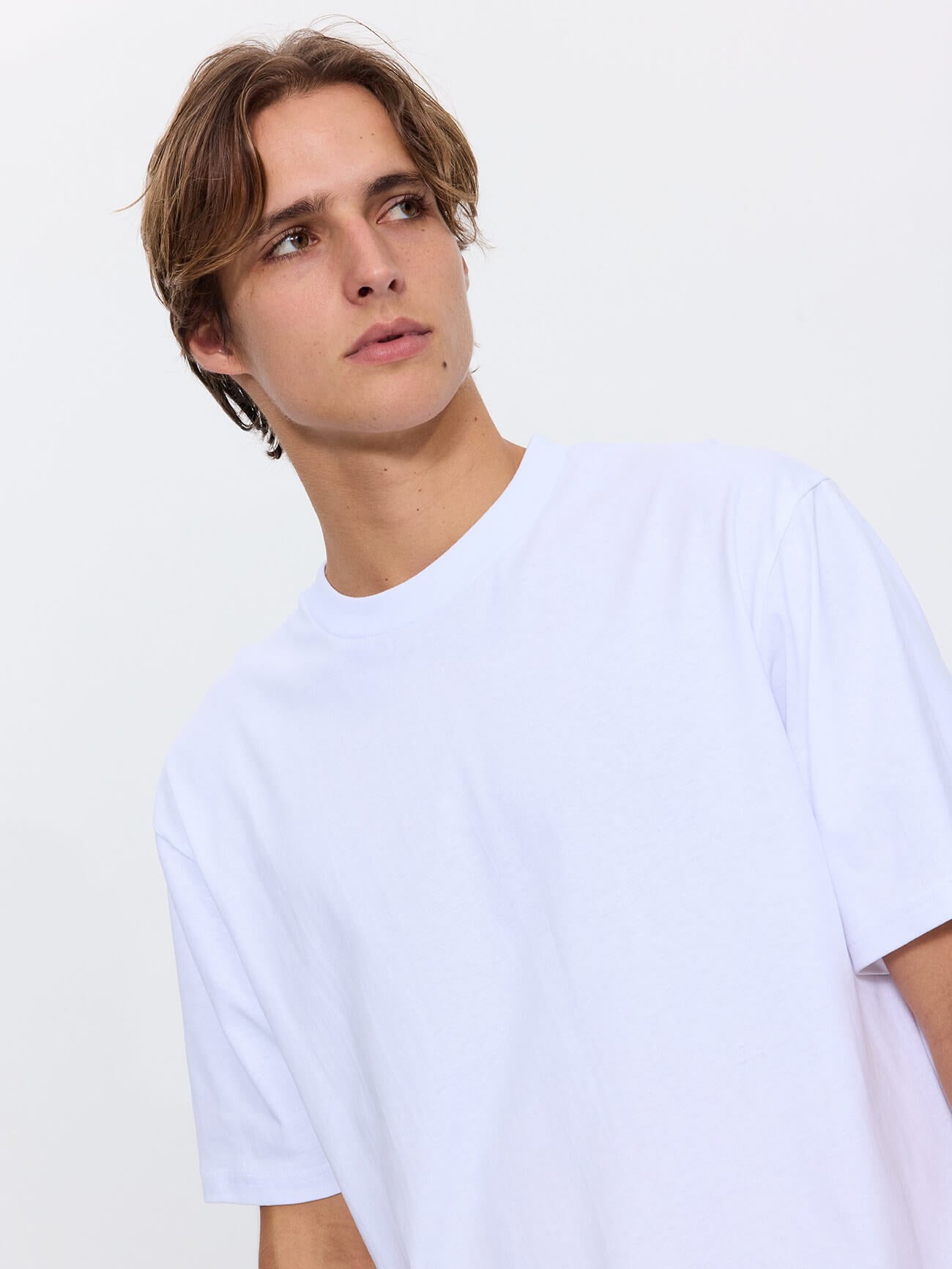 Thrills Military Oversize Fit Tee - White XS