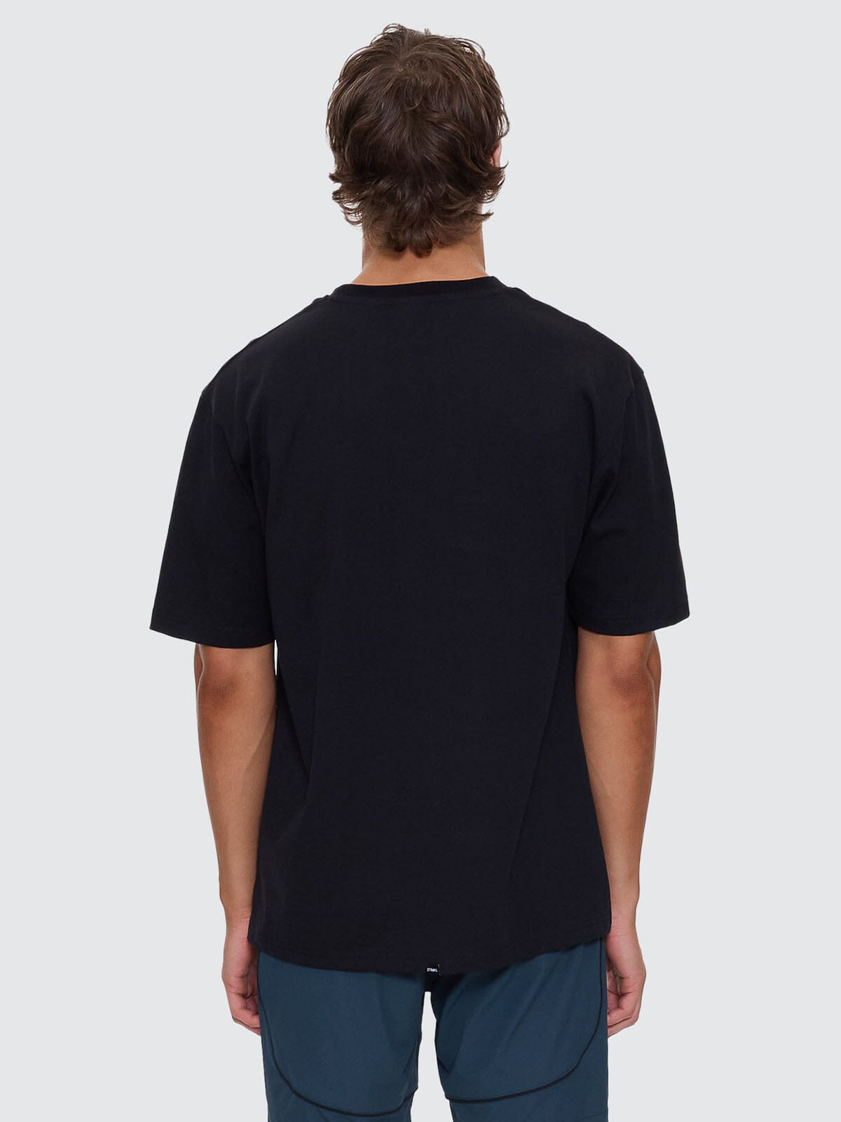 Thrills Military Oversize Fit Tee - Black