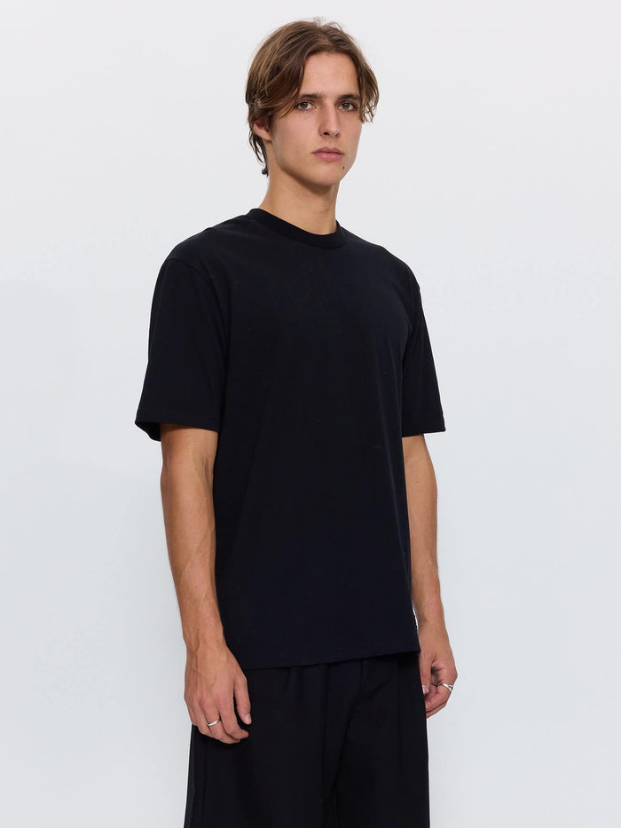 Thrills Military Oversize Fit Tee - Black XS