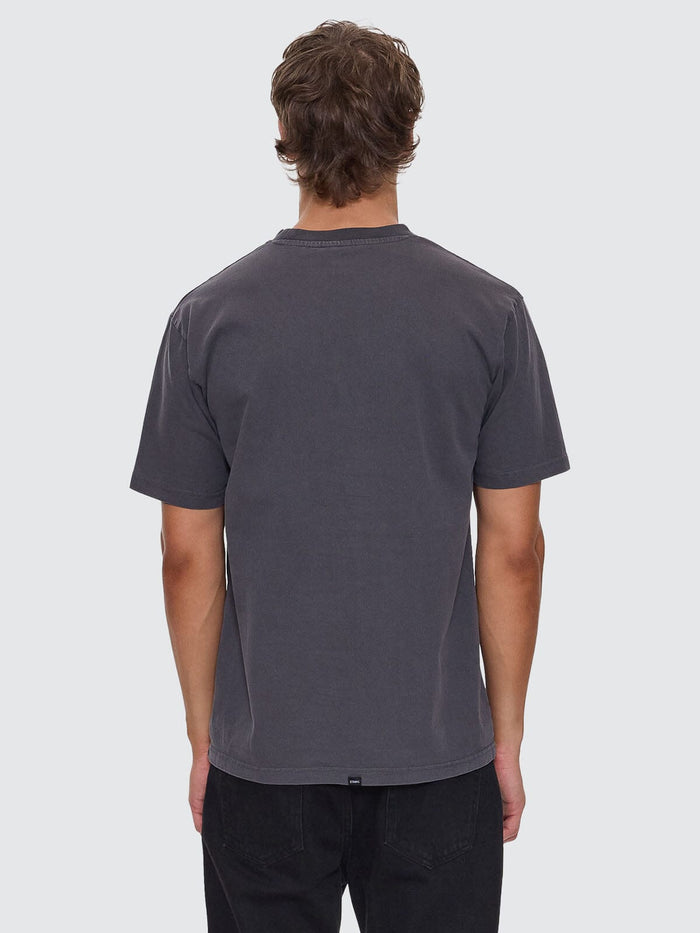 Thrills Military Oversize Fit Tee - Dark Charcoal