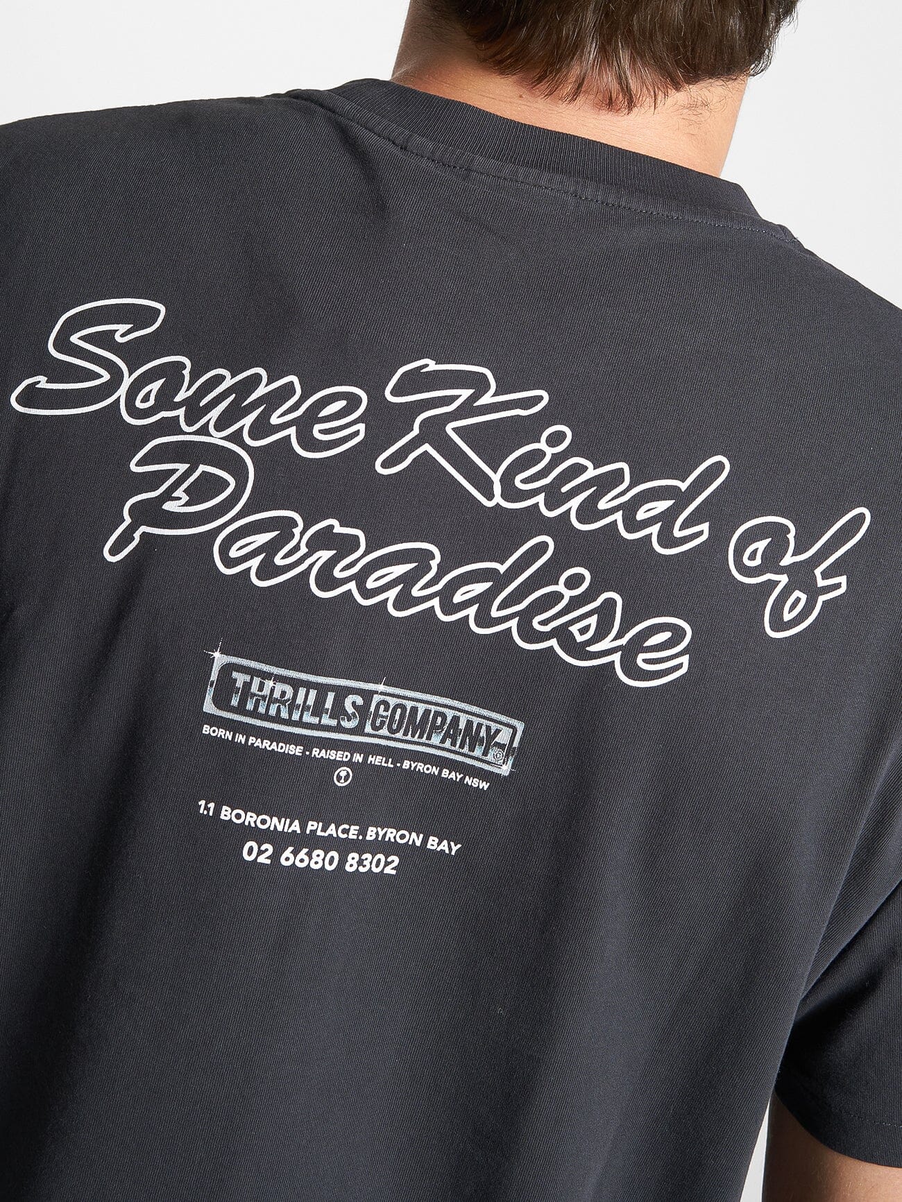 Destination Merch Fit Tee - Washed Black