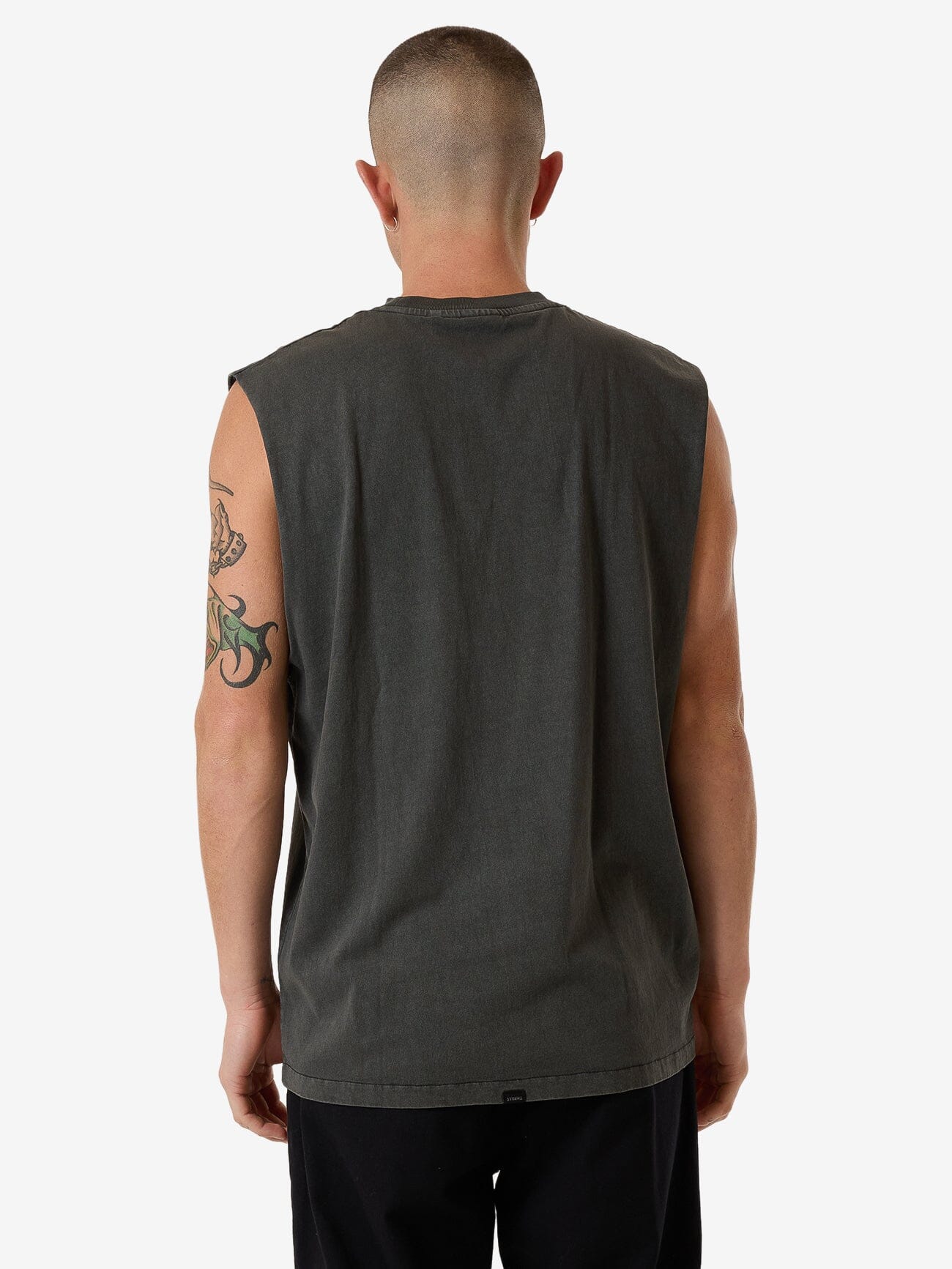 Players Merch Fit Muscle Tee - Merch Black