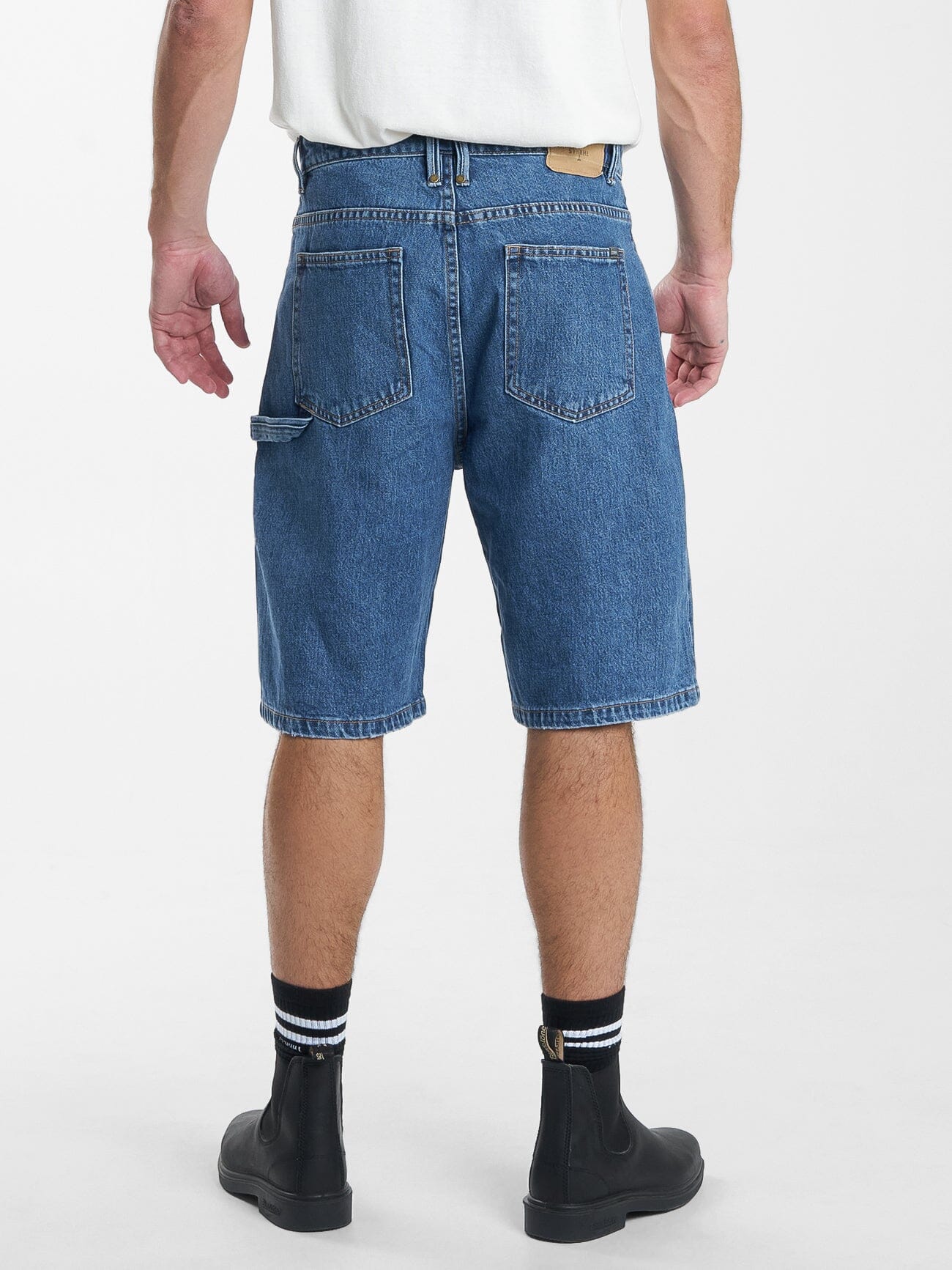 Big Slacker Denim Short - Rinsed Blues