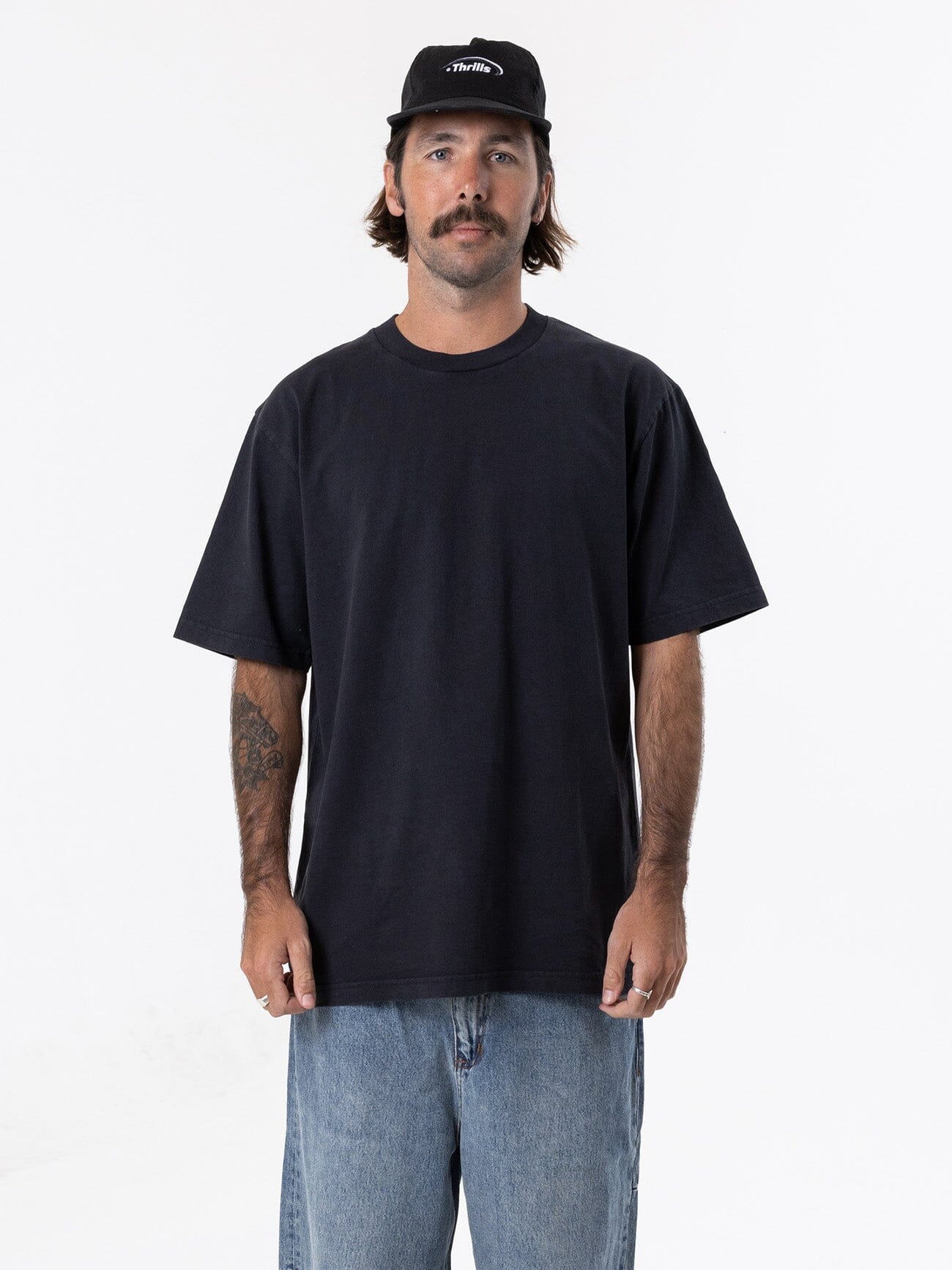 Thrills Military Oversize Fit Tee - Dark Navy | Thrills Co. | Thrills Co.