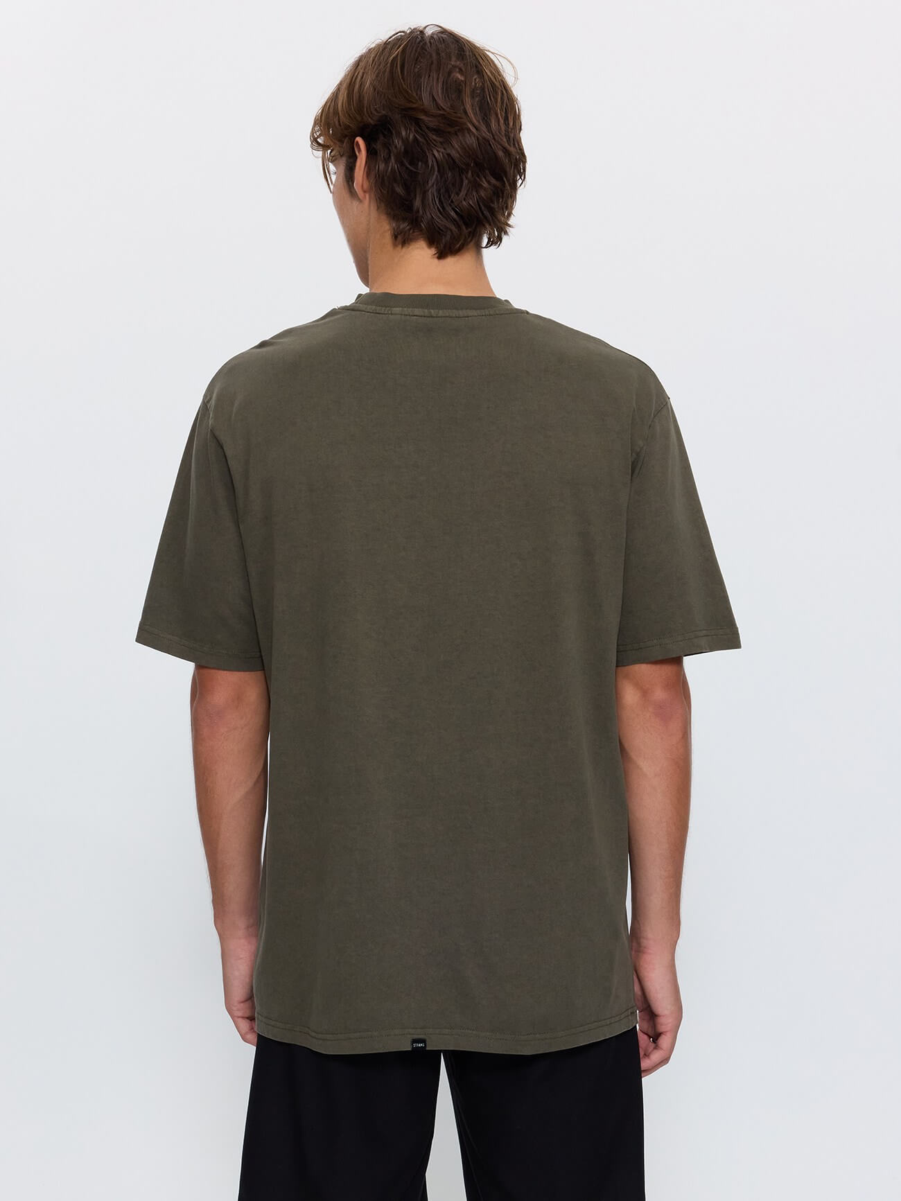 Thrills Military Oversize Fit Tee - Grape Leaf XS