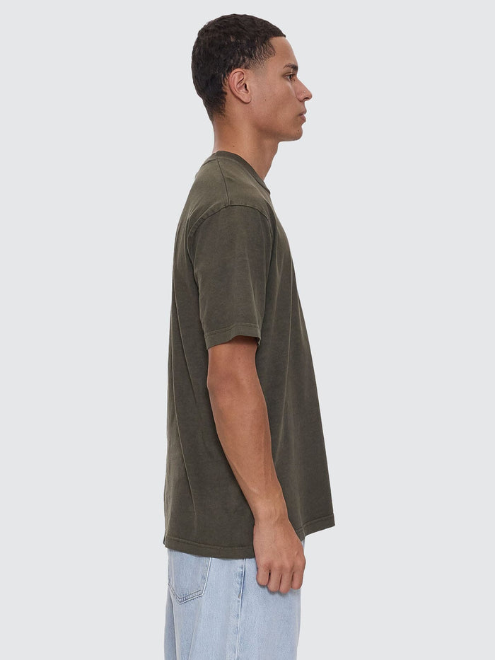 Thrills Military Oversize Fit Tee - Grape Leaf