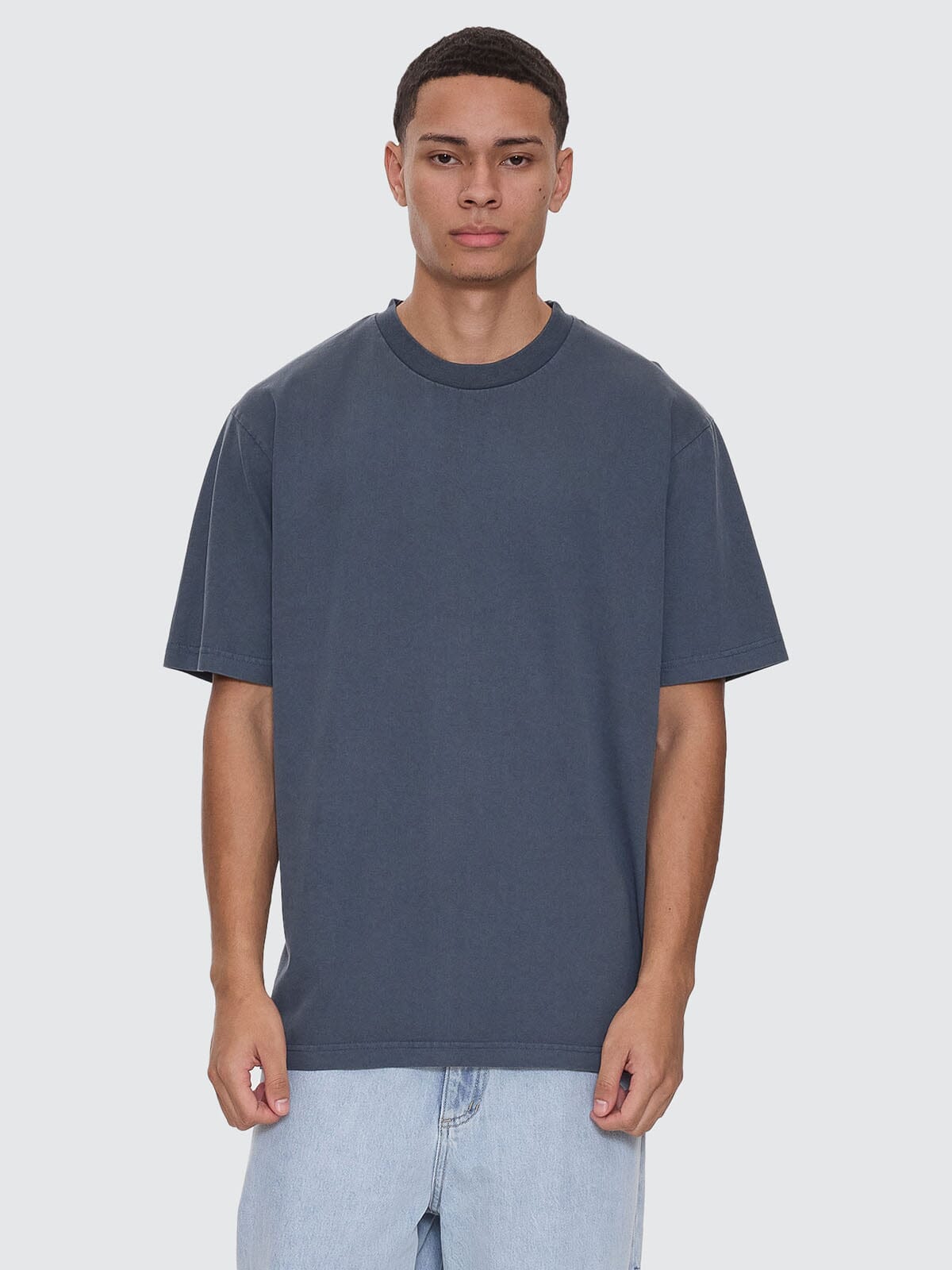 Thrills Military Oversize Fit Tee - Light Petrol