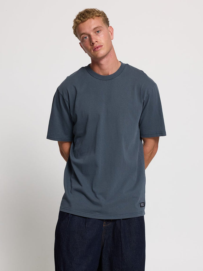 Thrills Military Oversize Fit Tee - Light Petrol