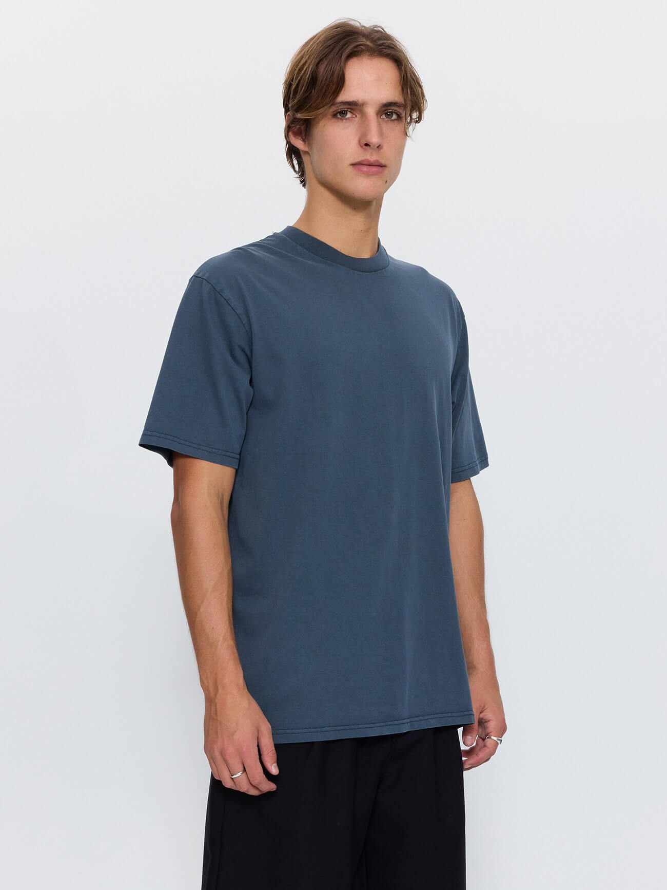 Thrills Military Oversize Fit Tee - Light Petrol XS
