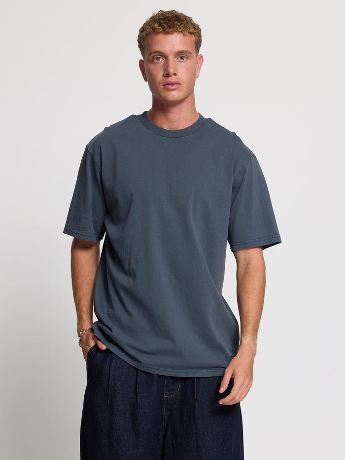 Thrills Military Oversize Fit Tee - Light Petrol