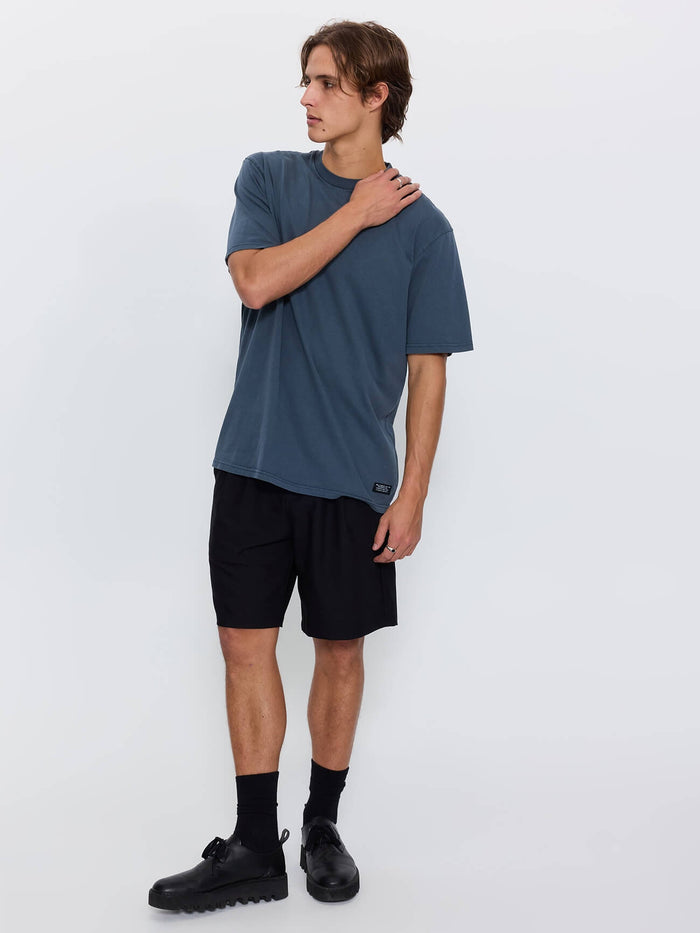 Thrills Military Oversize Fit Tee - Light Petrol XS