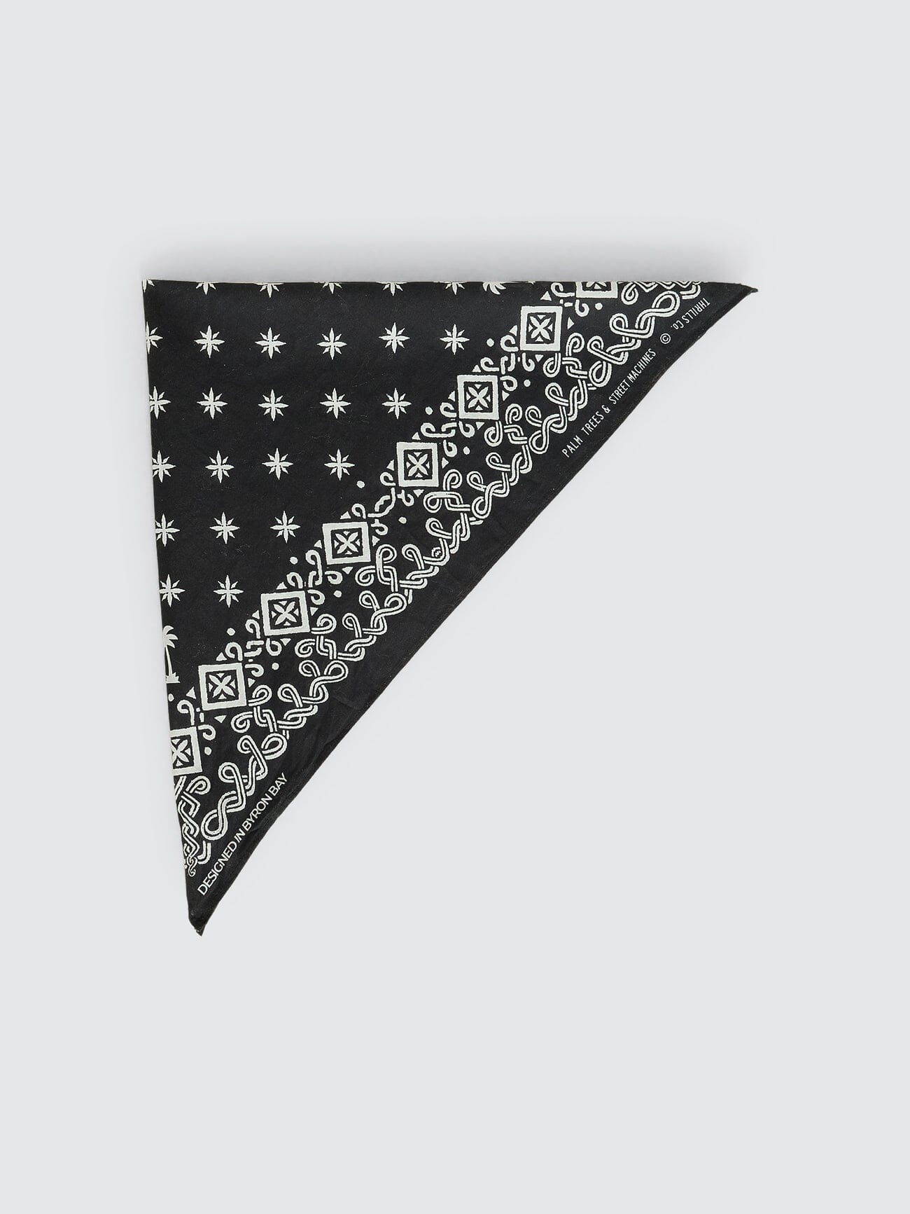 Fortunate One Bandana - Washed Black