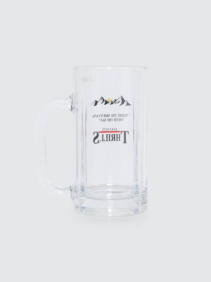 Touch The Sky Beer Glass - Clear